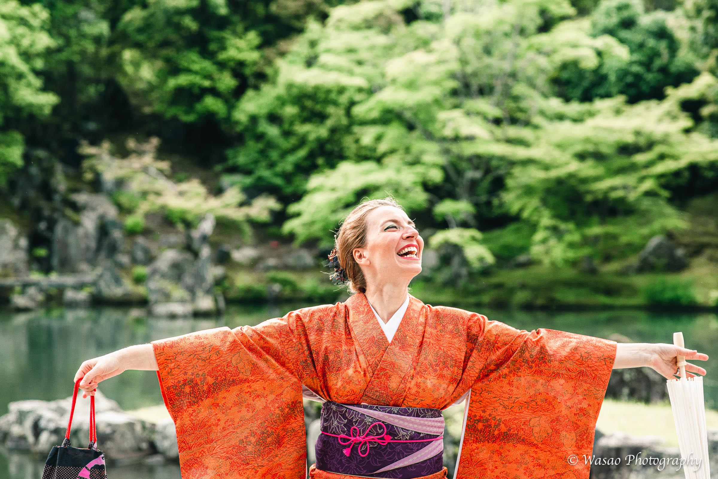 京都：嵐山　竹林の小径　嵯峨鳥居本　