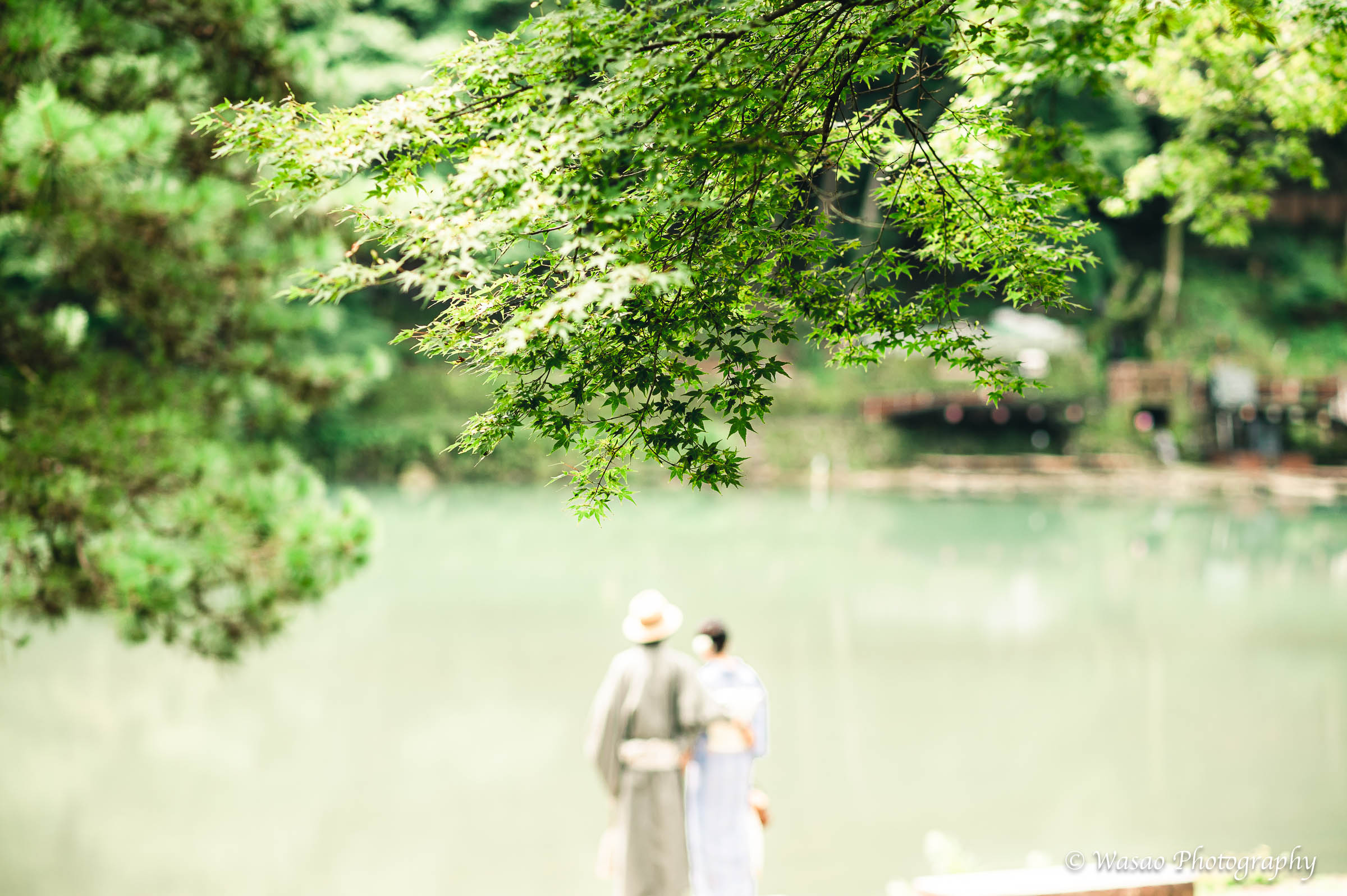 京都：嵐山　渡月橋　嵐山公園