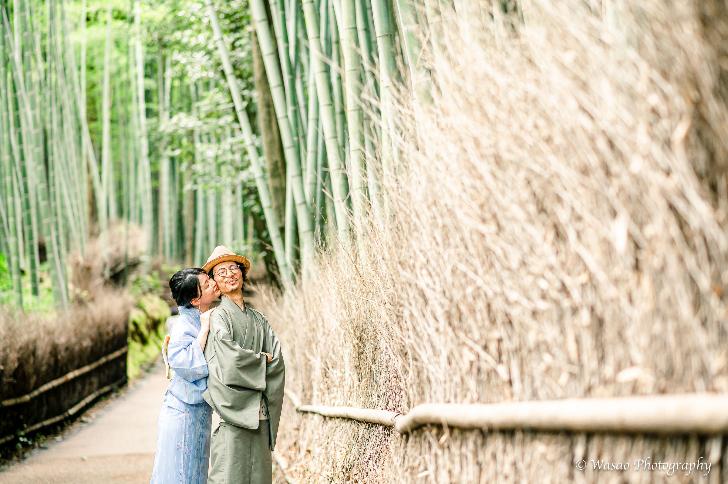 京都：嵐山　竹林の小径　嵯峨鳥居本　