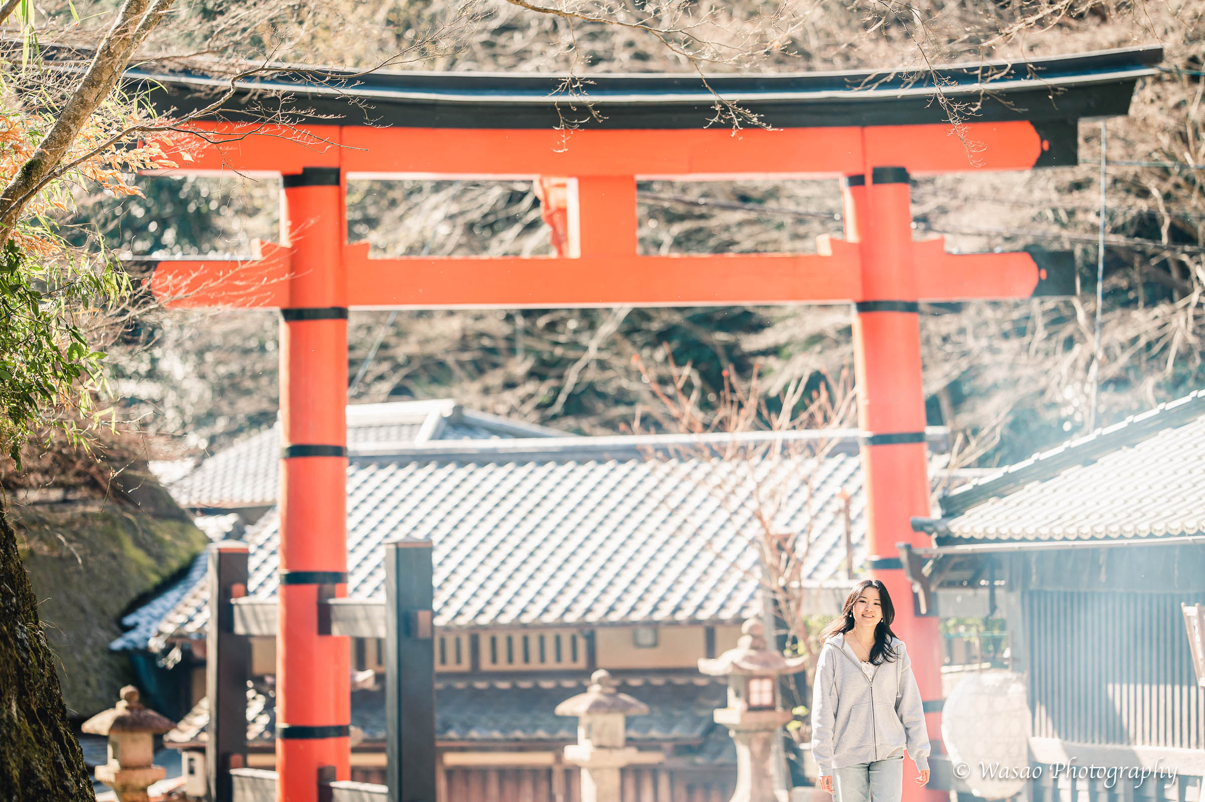 京都：嵐山　竹林の小径　嵯峨鳥居本　