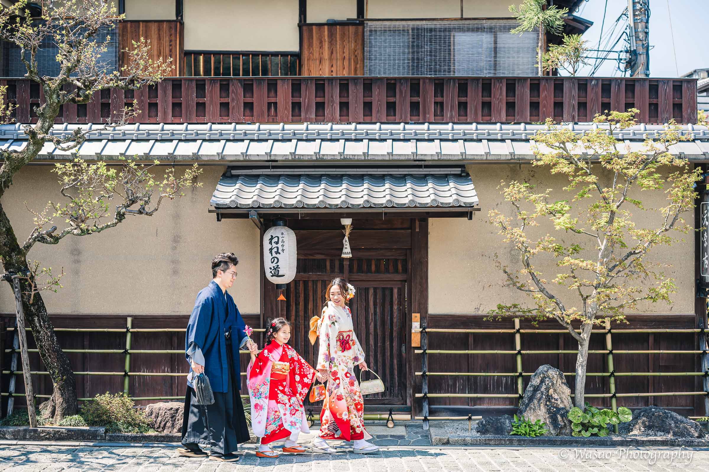 京都　東山　ねねの道　円山公園　知恩院　一本橋