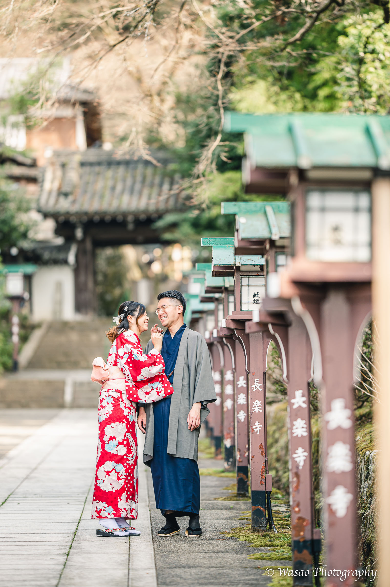 京都　東山　ねねの道　円山公園　知恩院　一本橋
