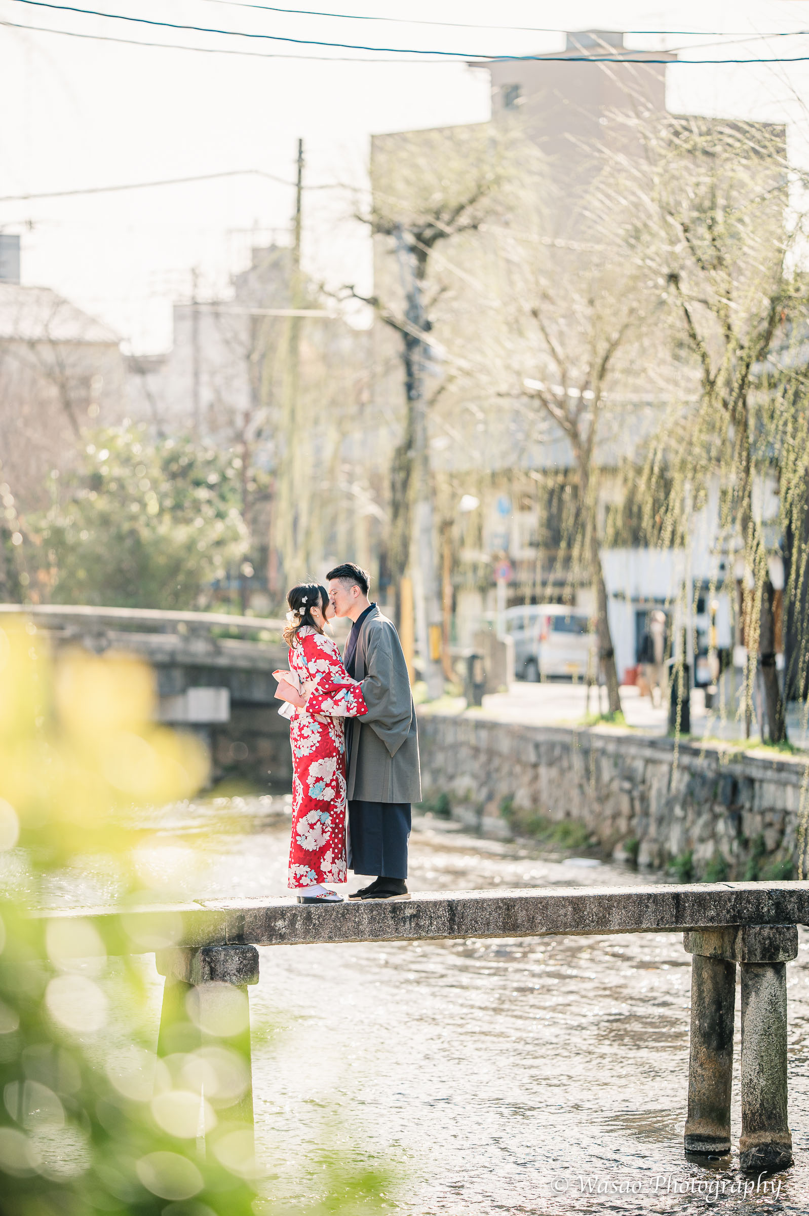 京都　東山　ねねの道　円山公園　知恩院　一本橋