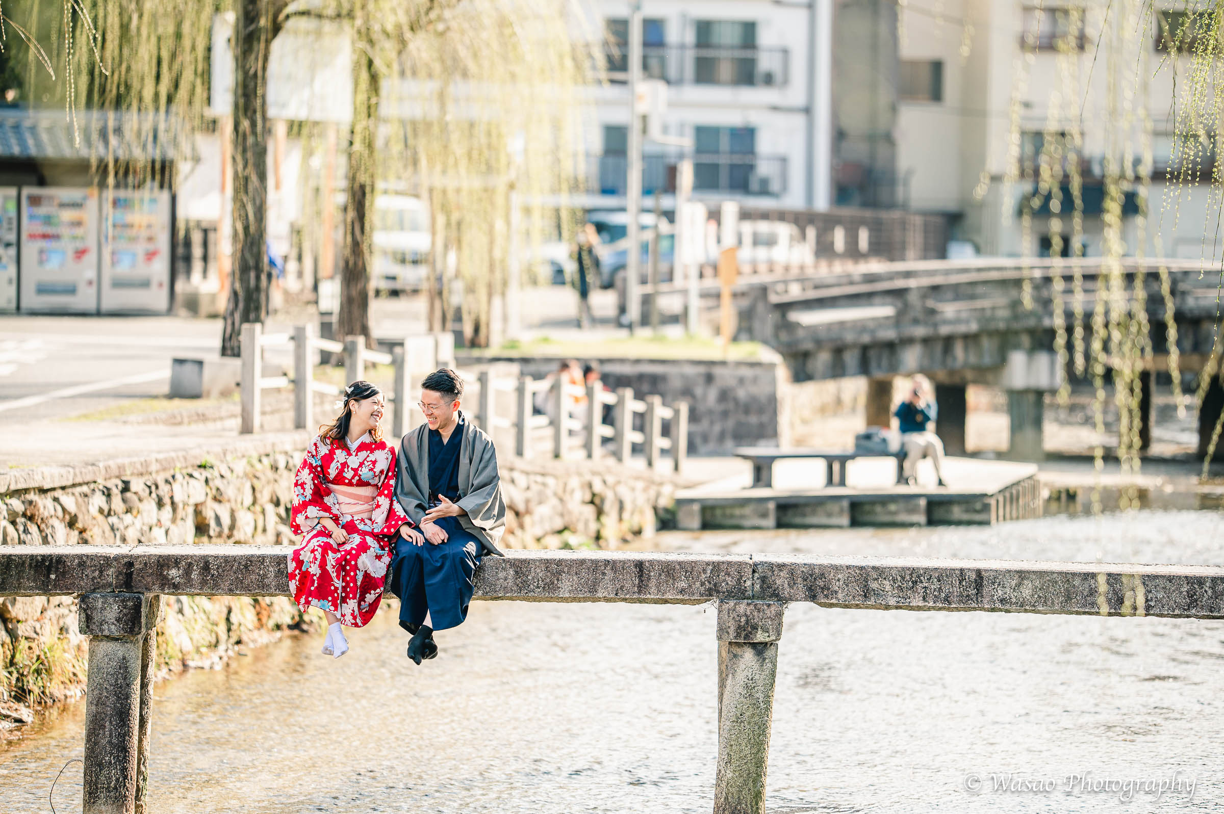 京都　東山　ねねの道　円山公園　知恩院　一本橋