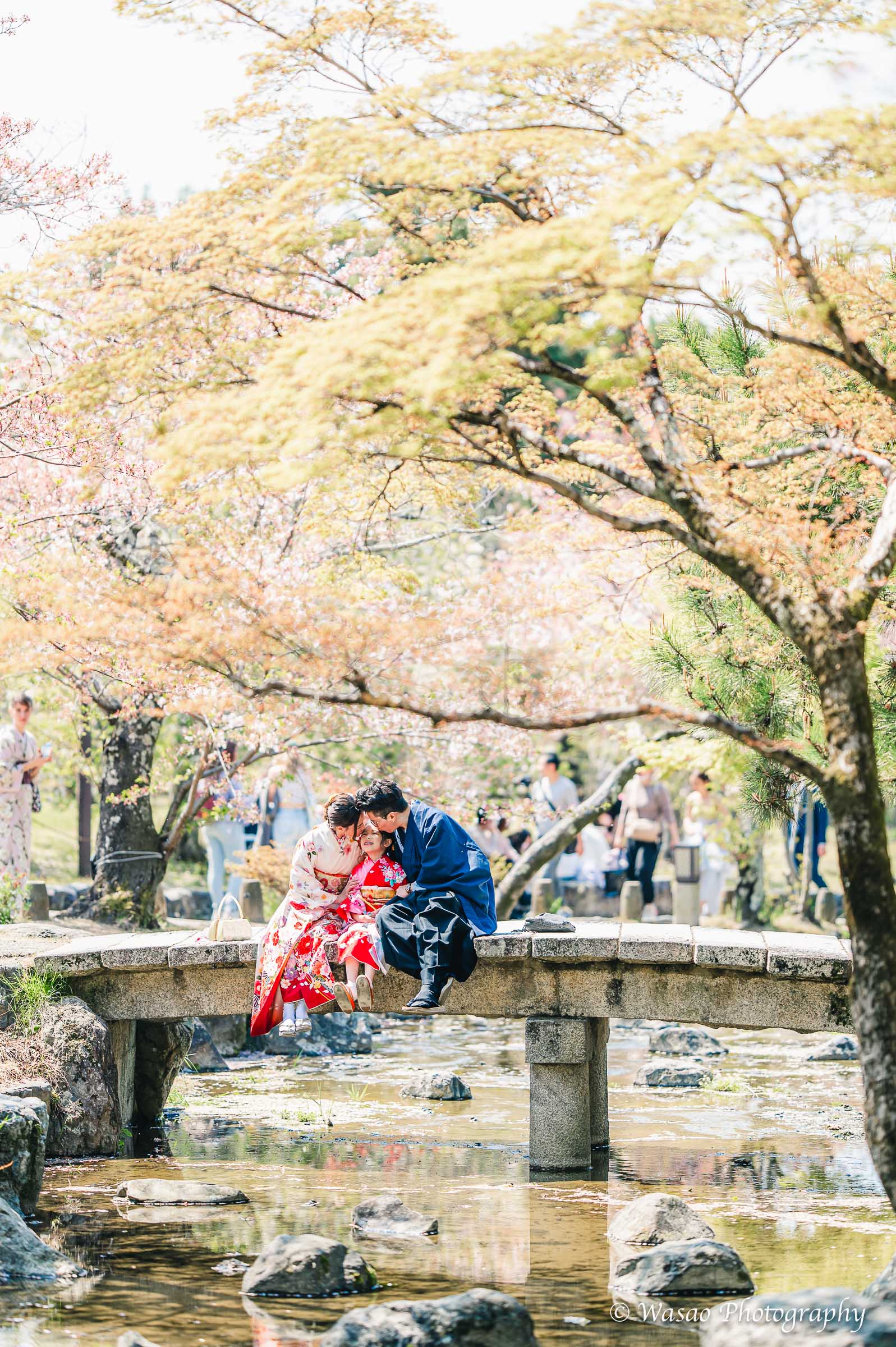 京都　東山　ねねの道　円山公園　知恩院　一本橋