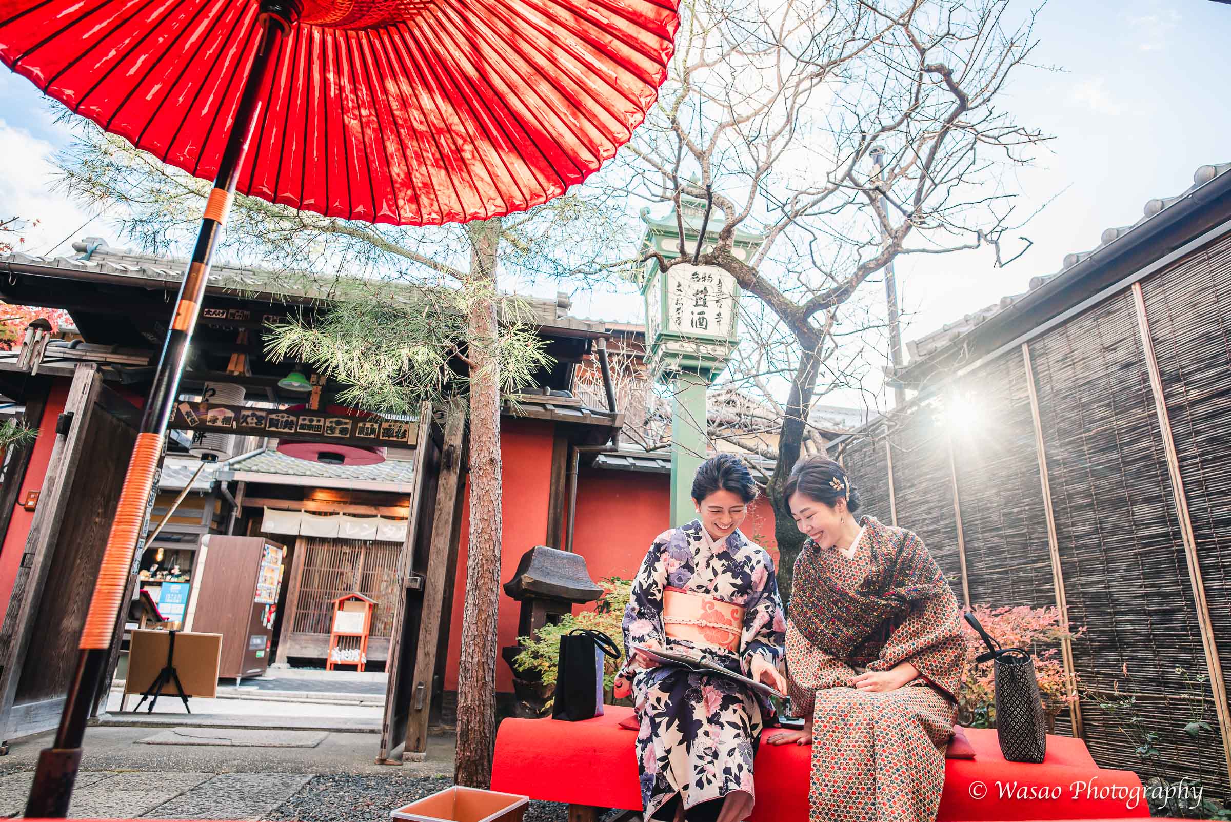 京都　東山　法観寺　二年坂　三年坂