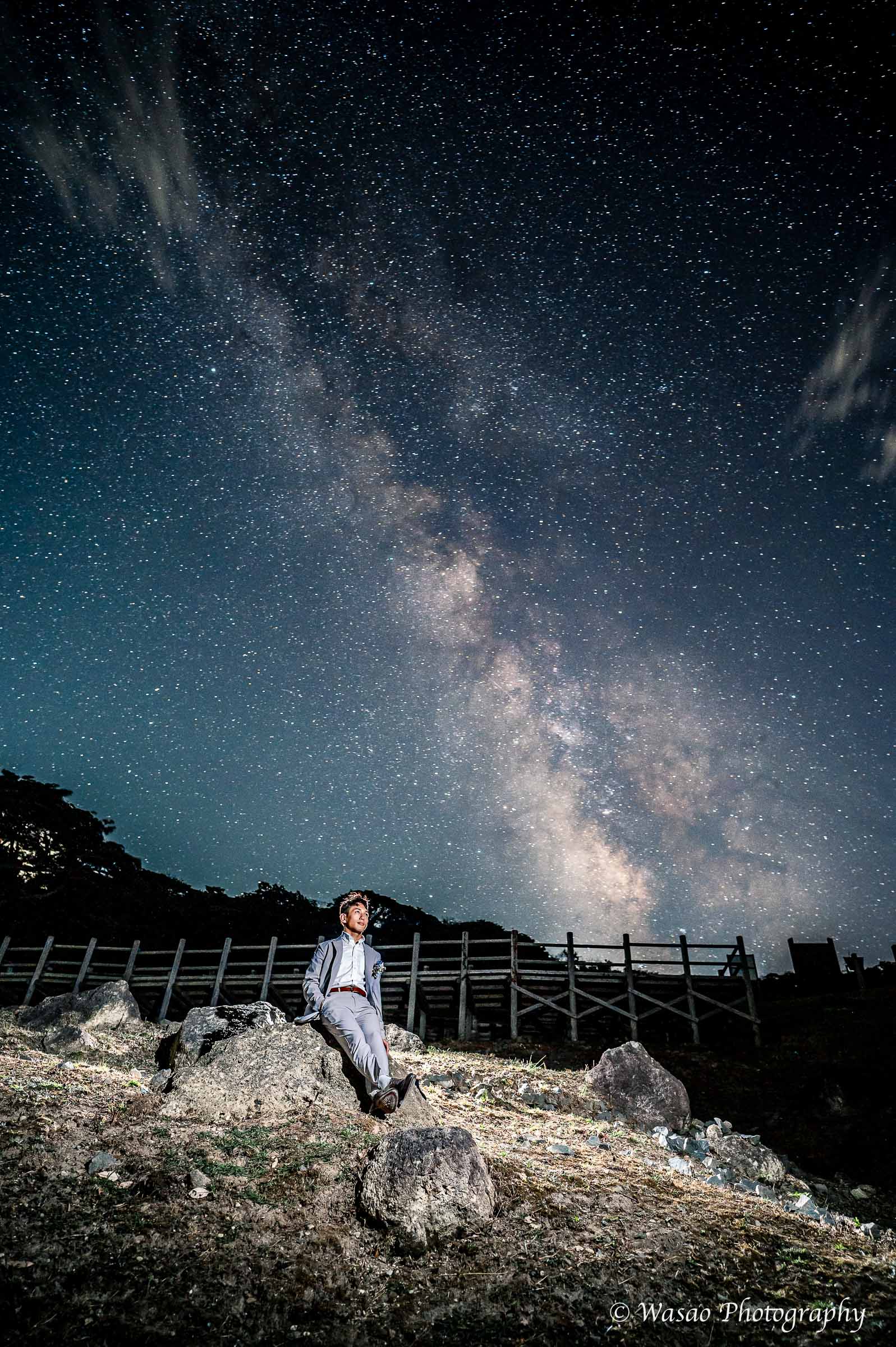 天の川・星空前撮り：京都