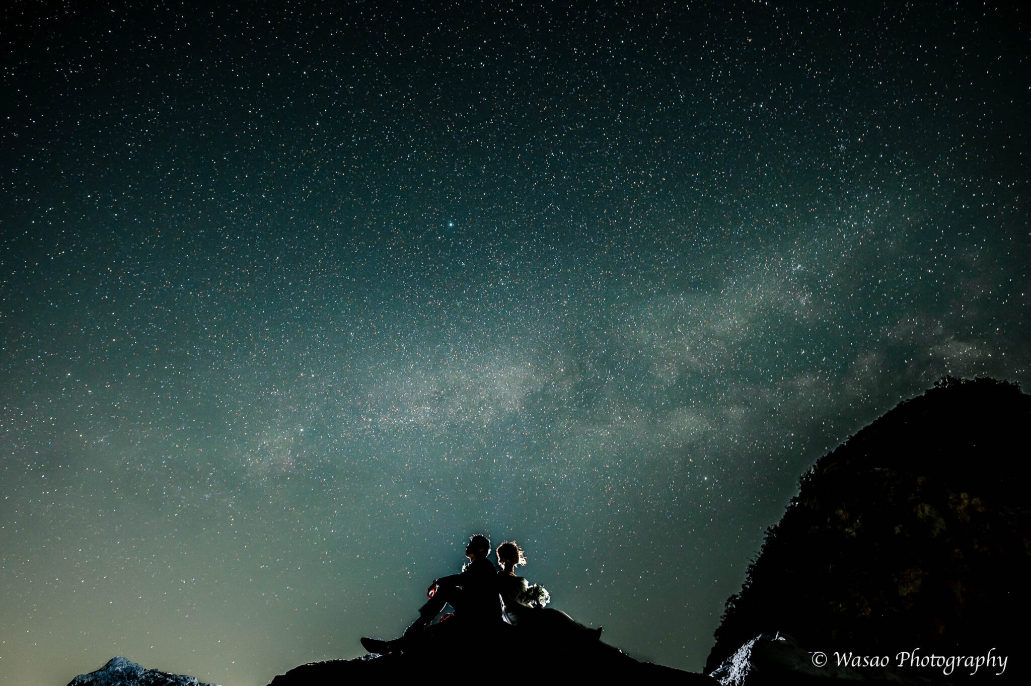 天の川・星空前撮り：和歌山