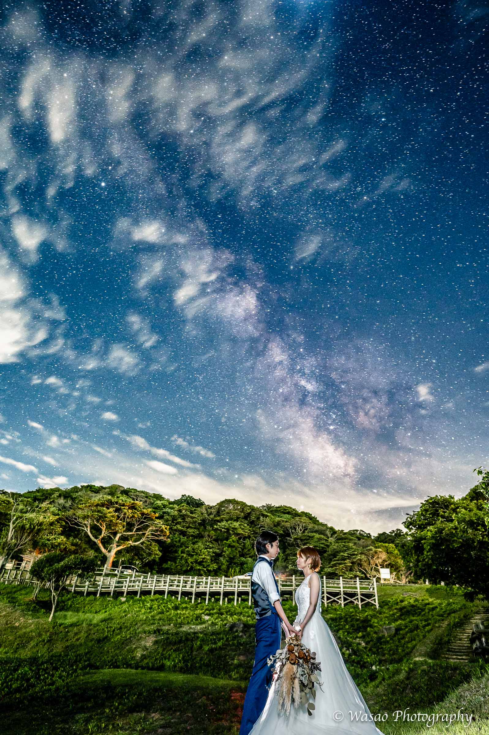 天の川・星空前撮り：京都