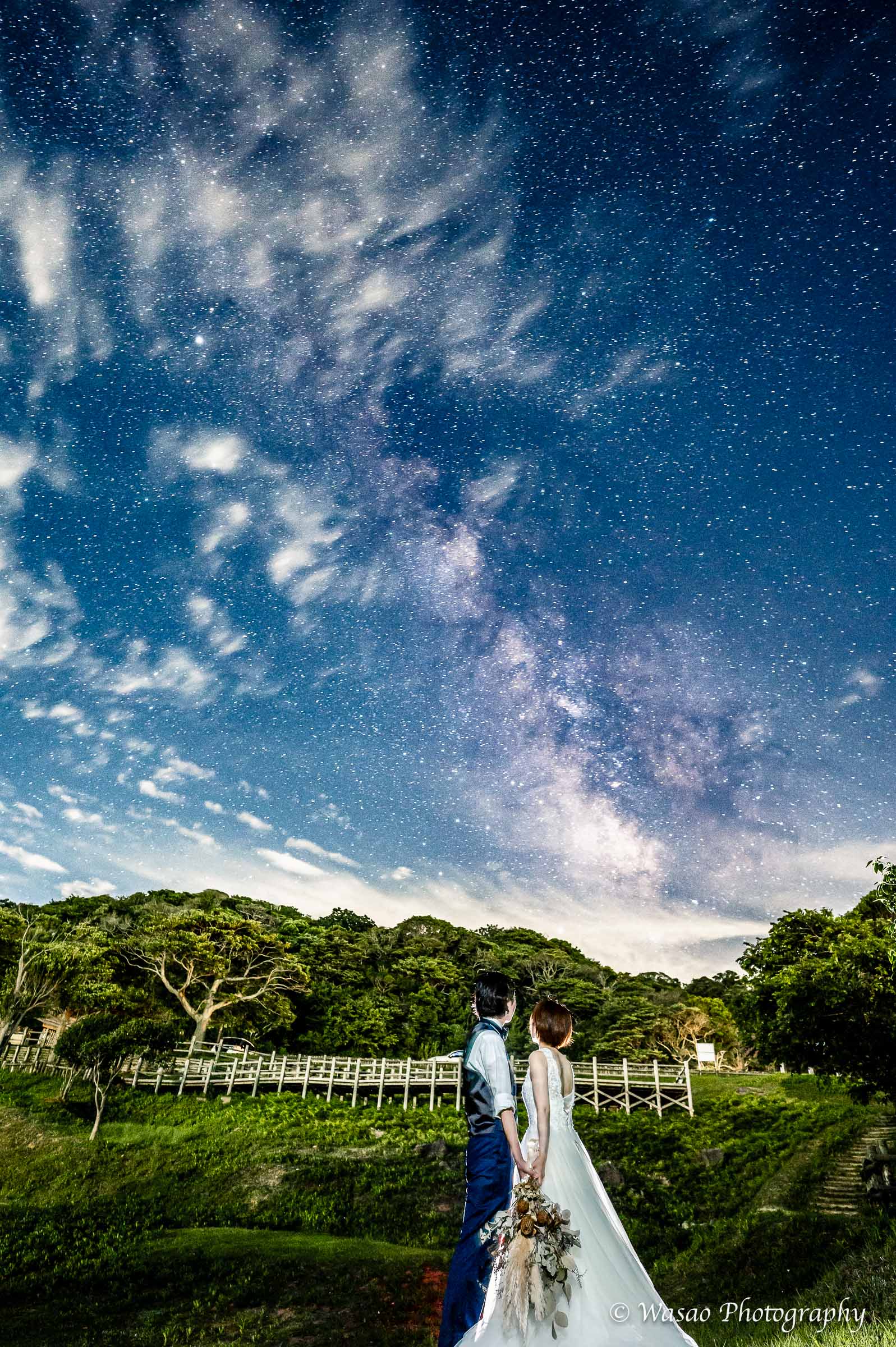 天の川・星空前撮り：京都