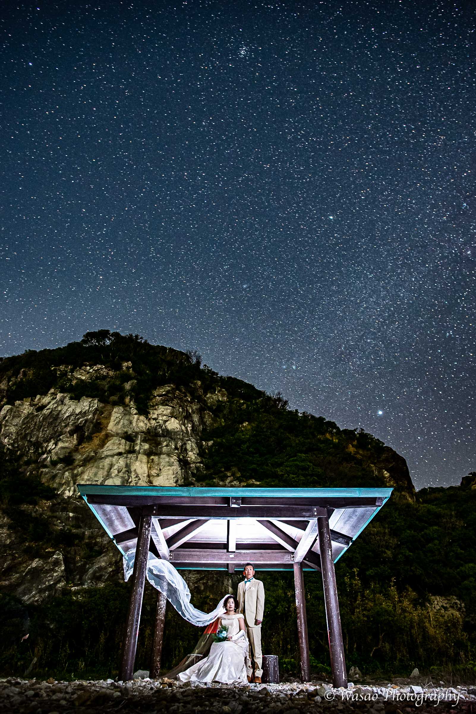 天の川・星空前撮り：和歌山