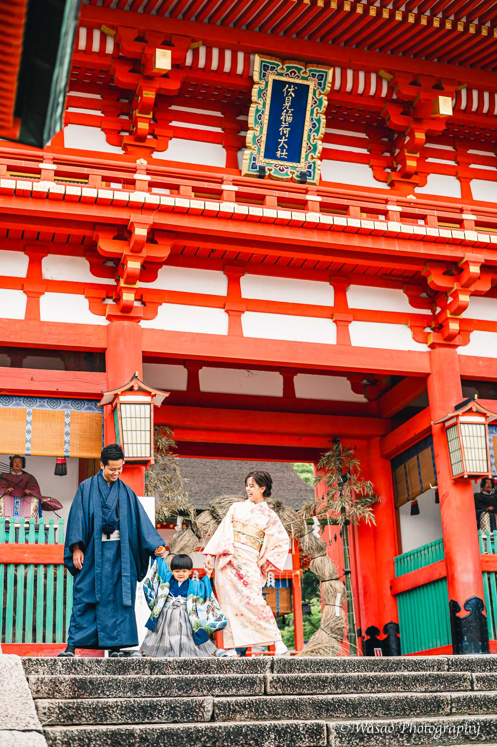 京都七五三：伏見稲荷大社