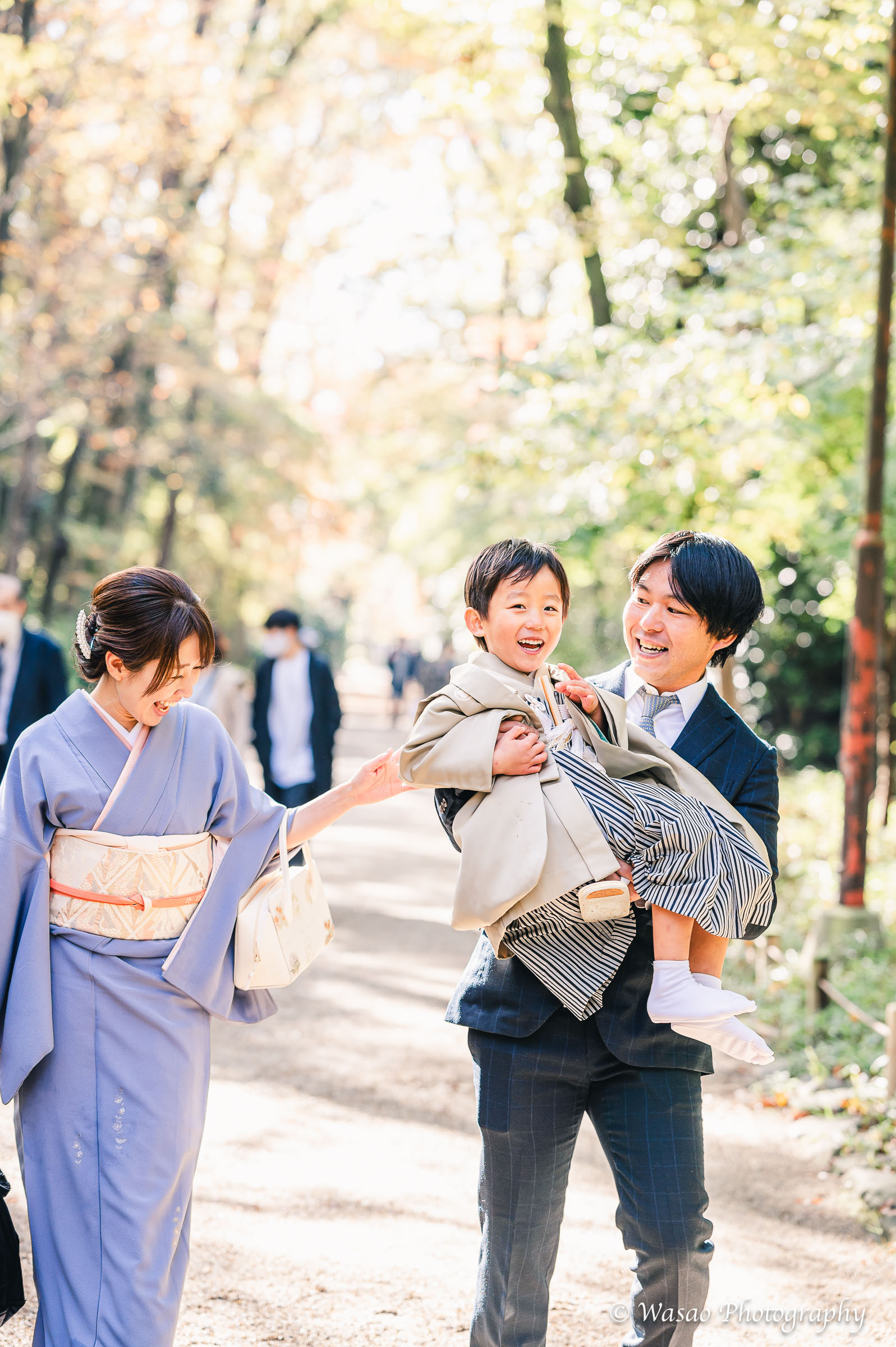 京都七五三：下鴨神社