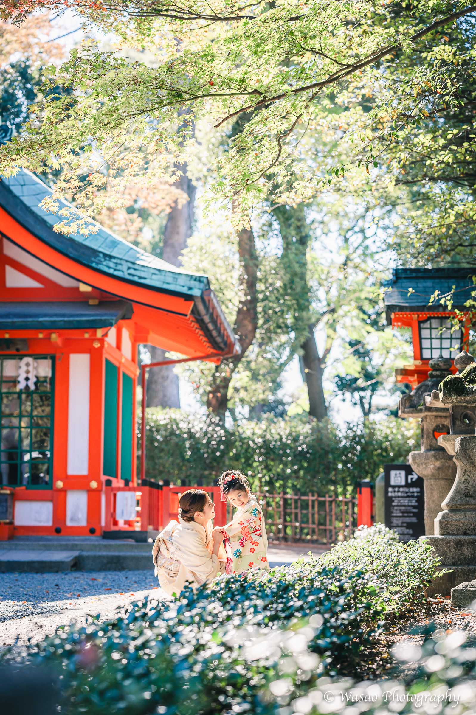 京都七五三：伏見稲荷大社