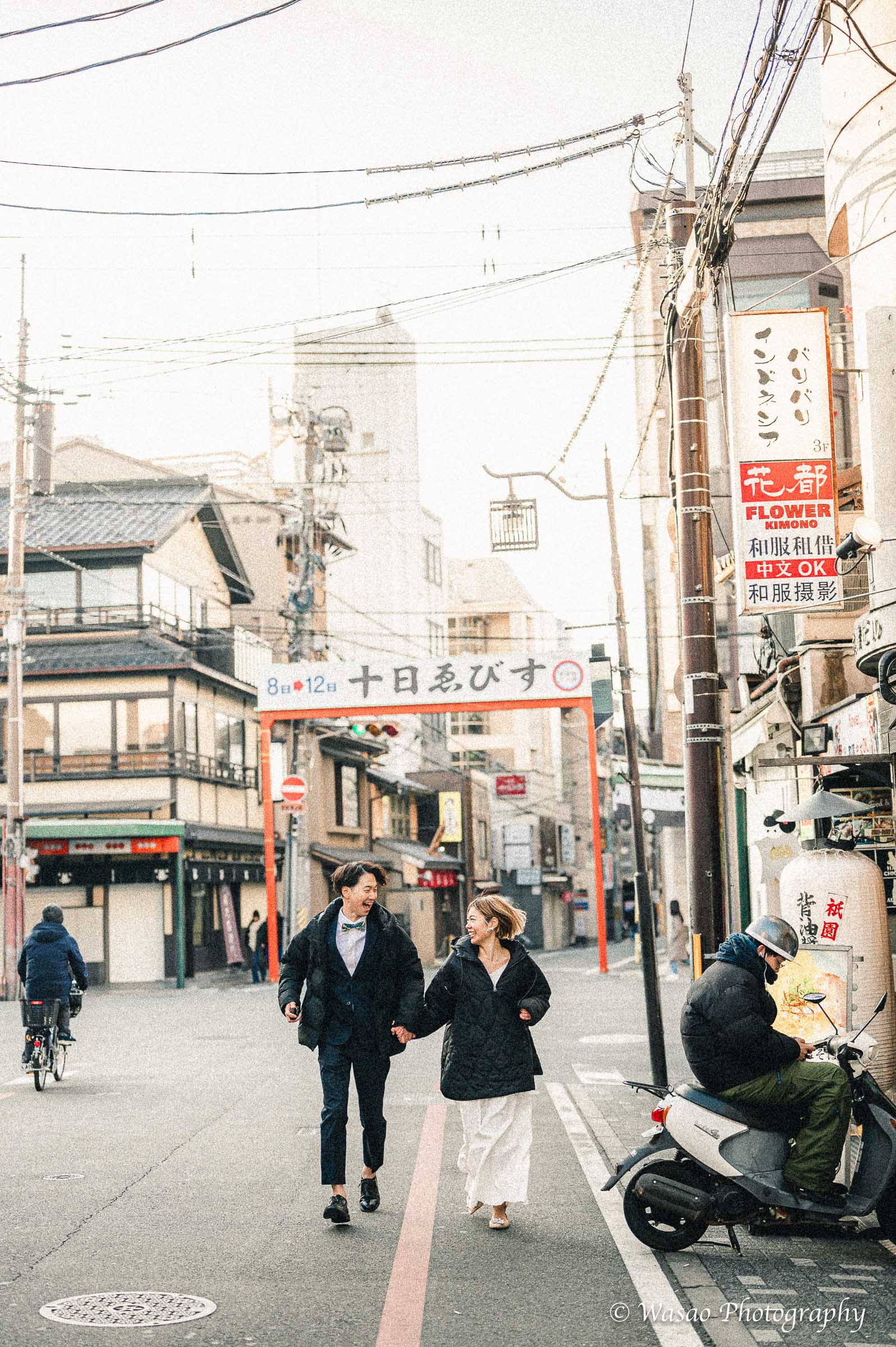 京都街ぶら前撮り　白川