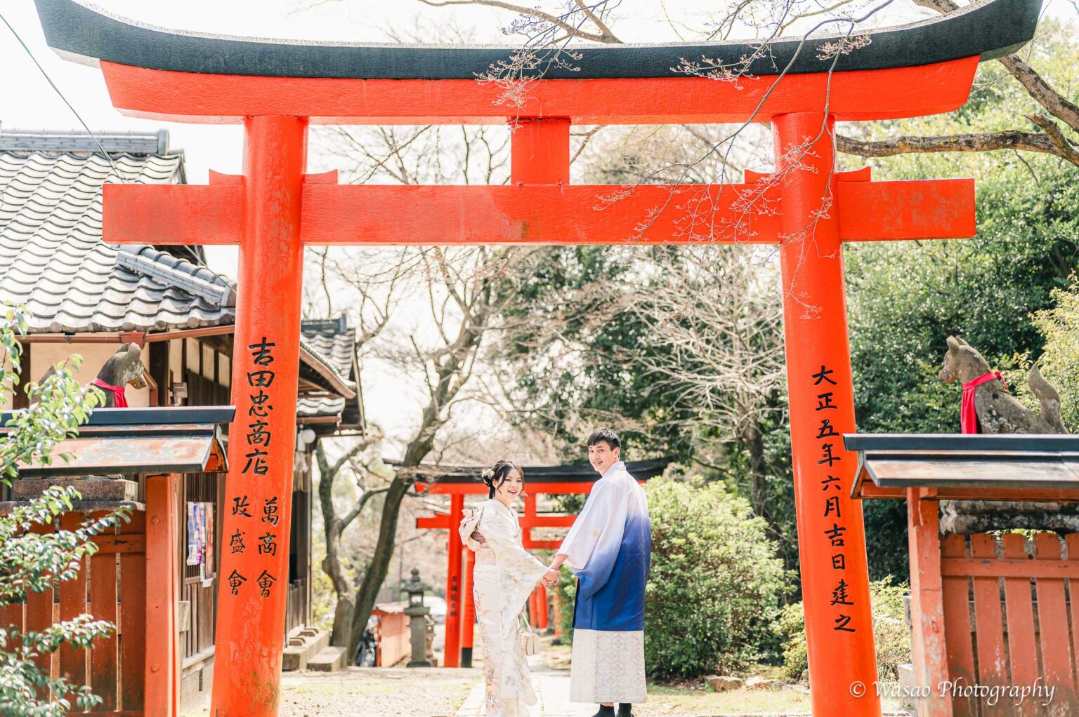 着物　竹中稲荷神社