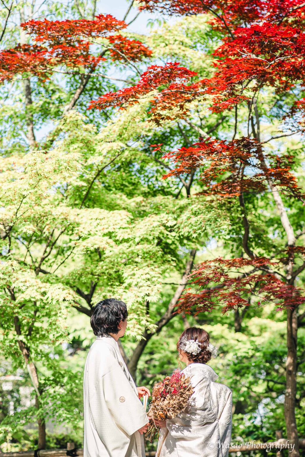 和装前撮り　長岡天満宮