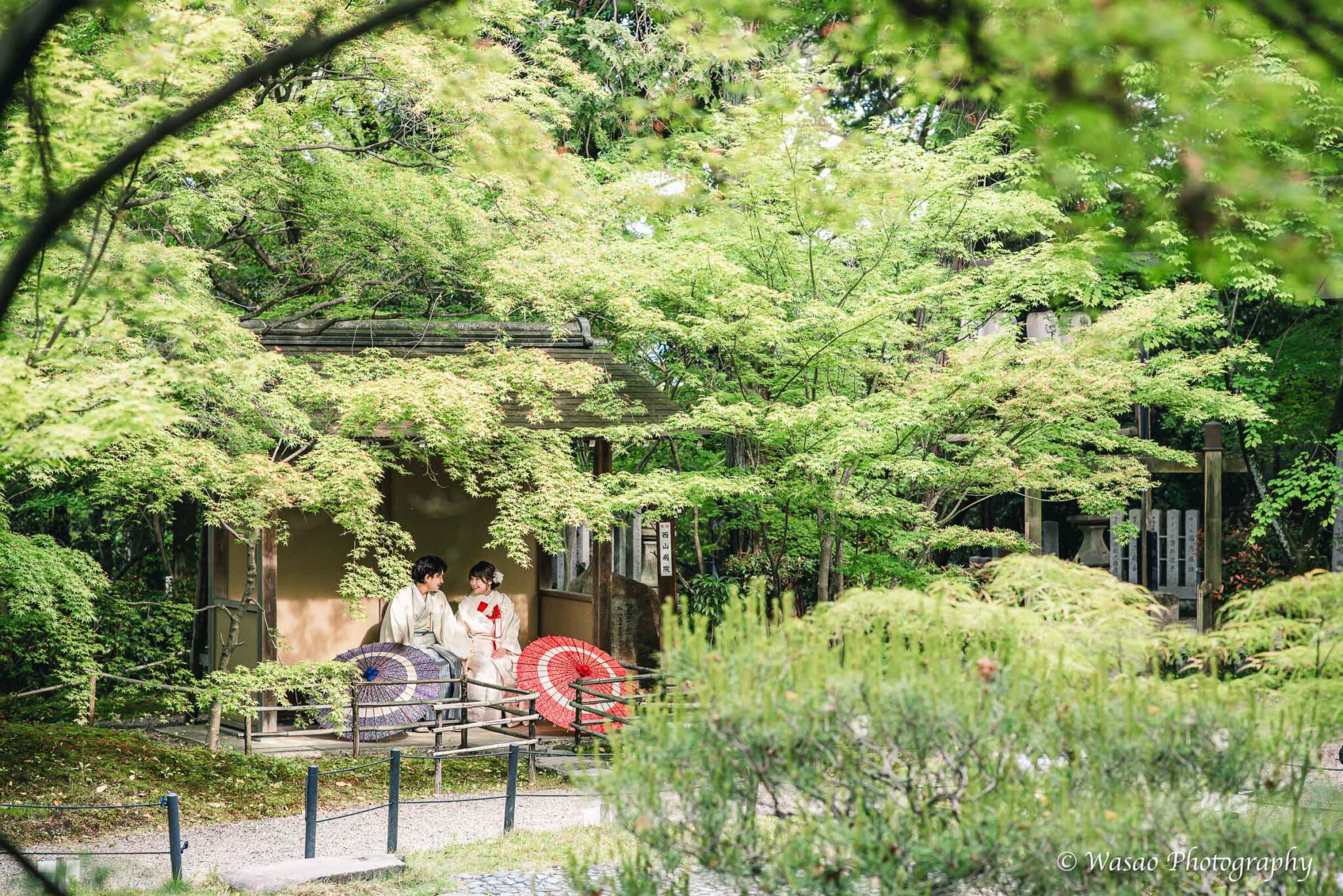 和装前撮り　長岡天満宮