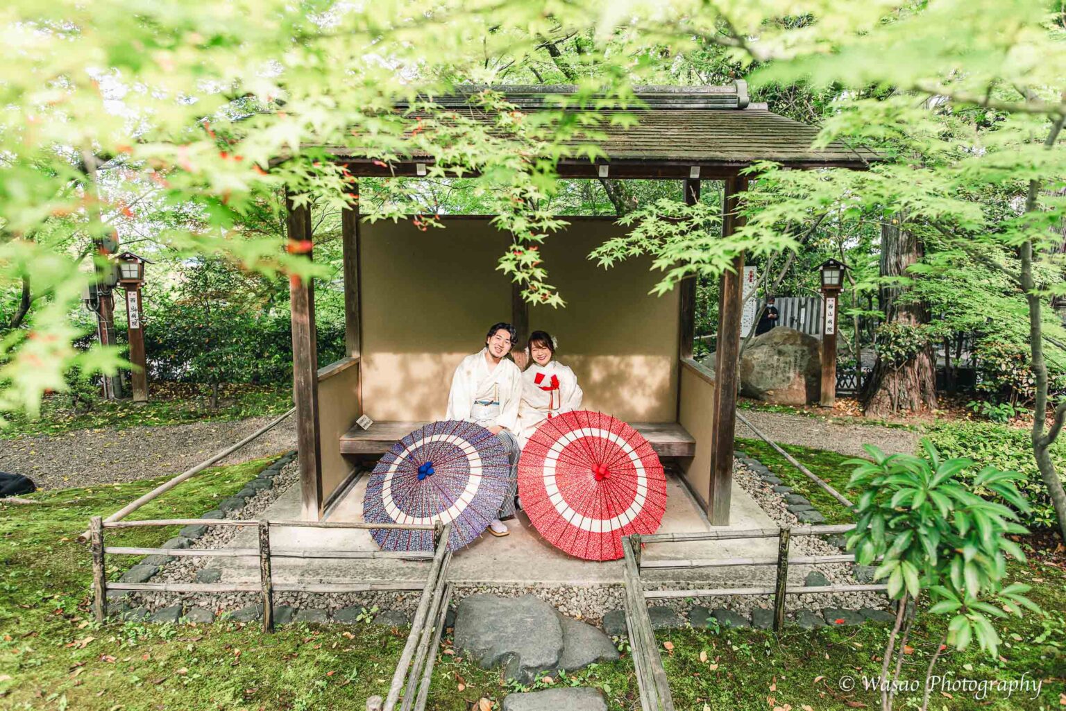 和装前撮り　長岡天満宮