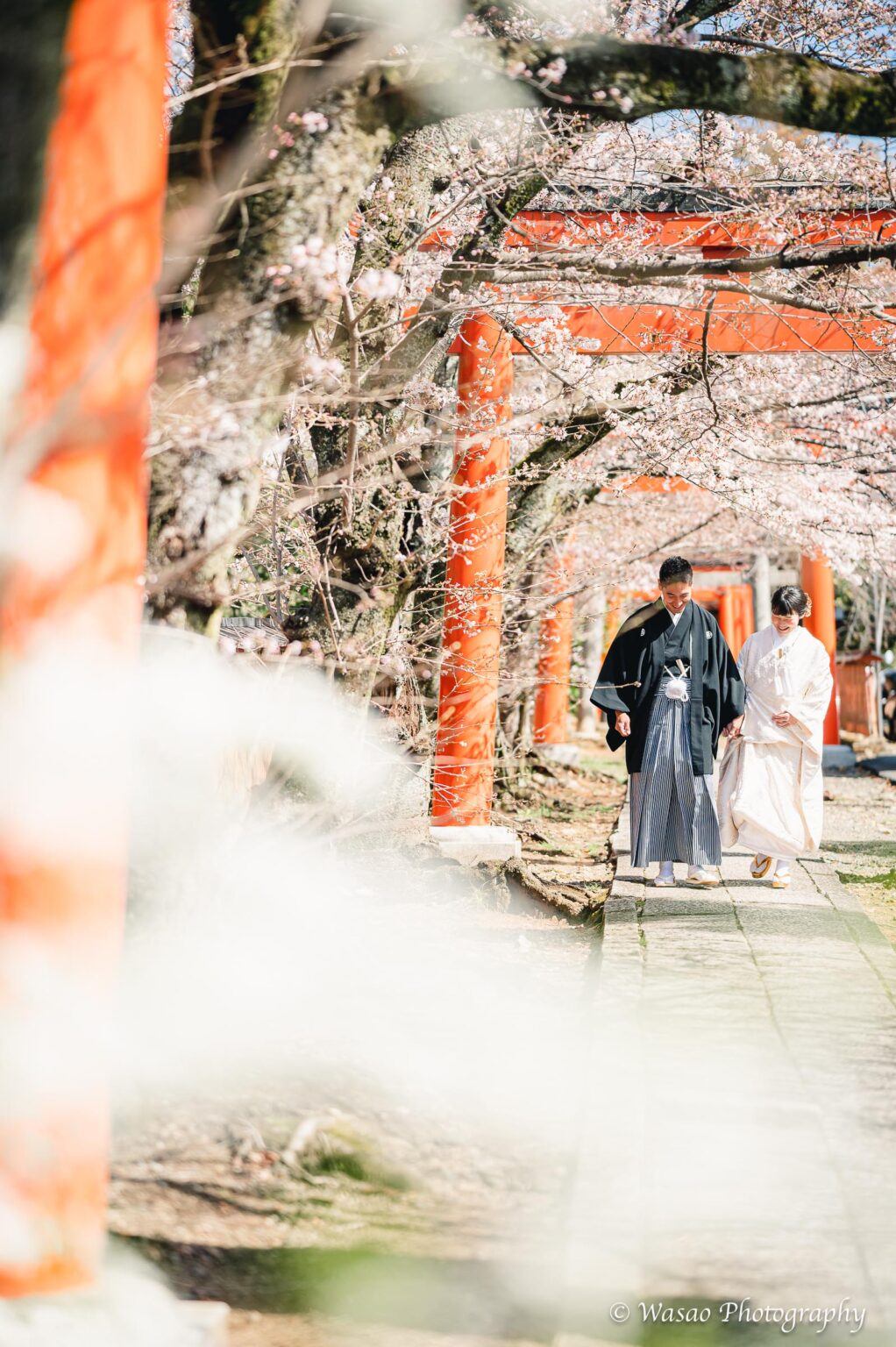 和装前撮り　竹中稲荷神社