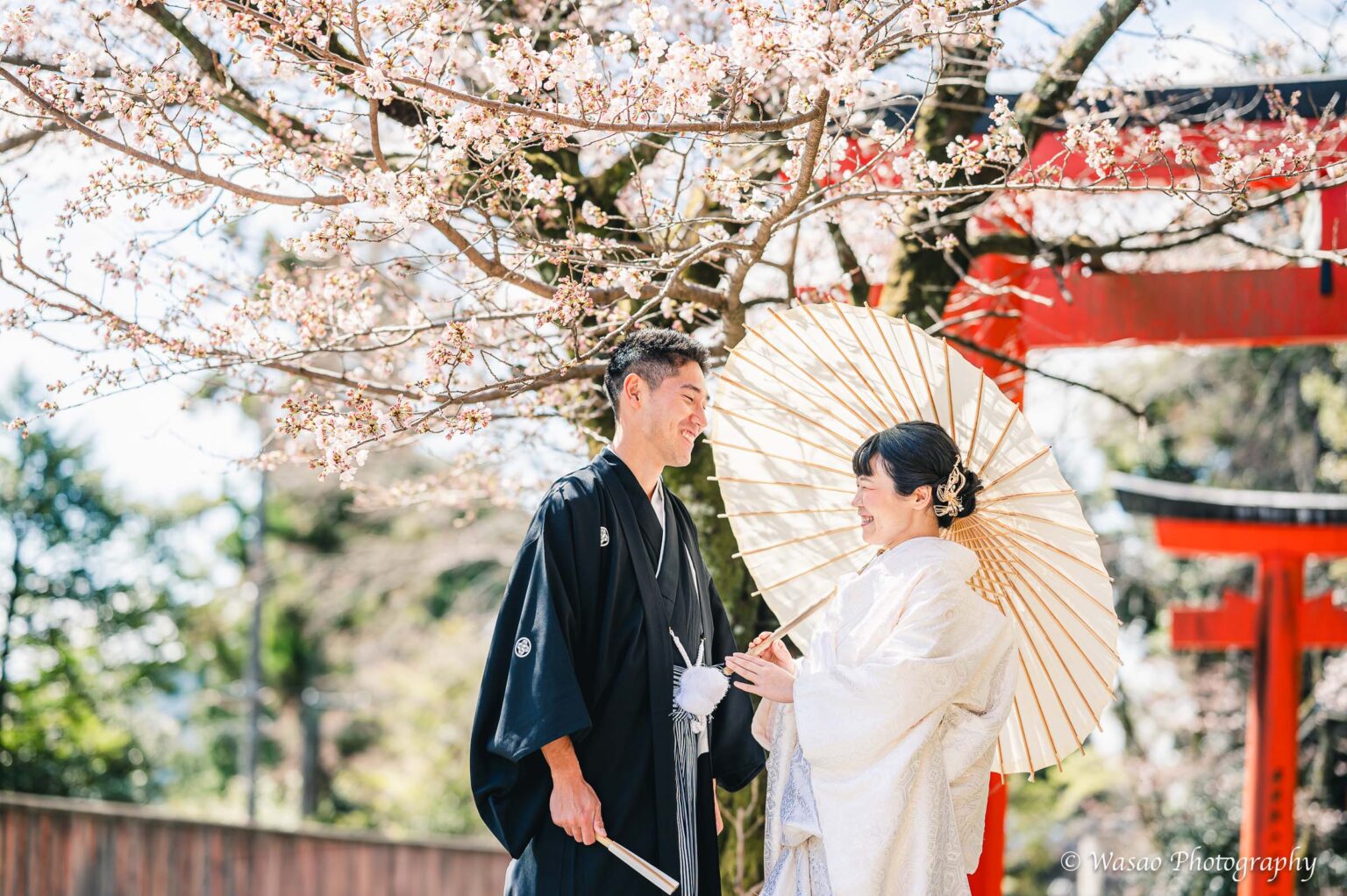 和装前撮り　竹中稲荷神社