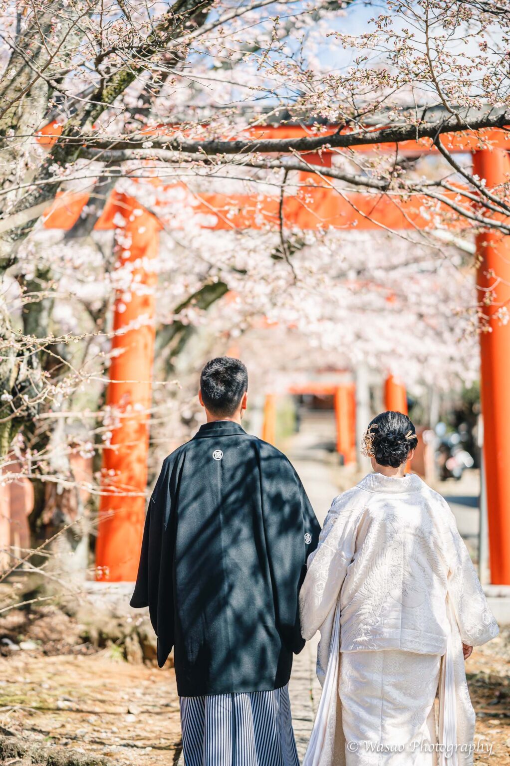 和装前撮り　竹中稲荷神社