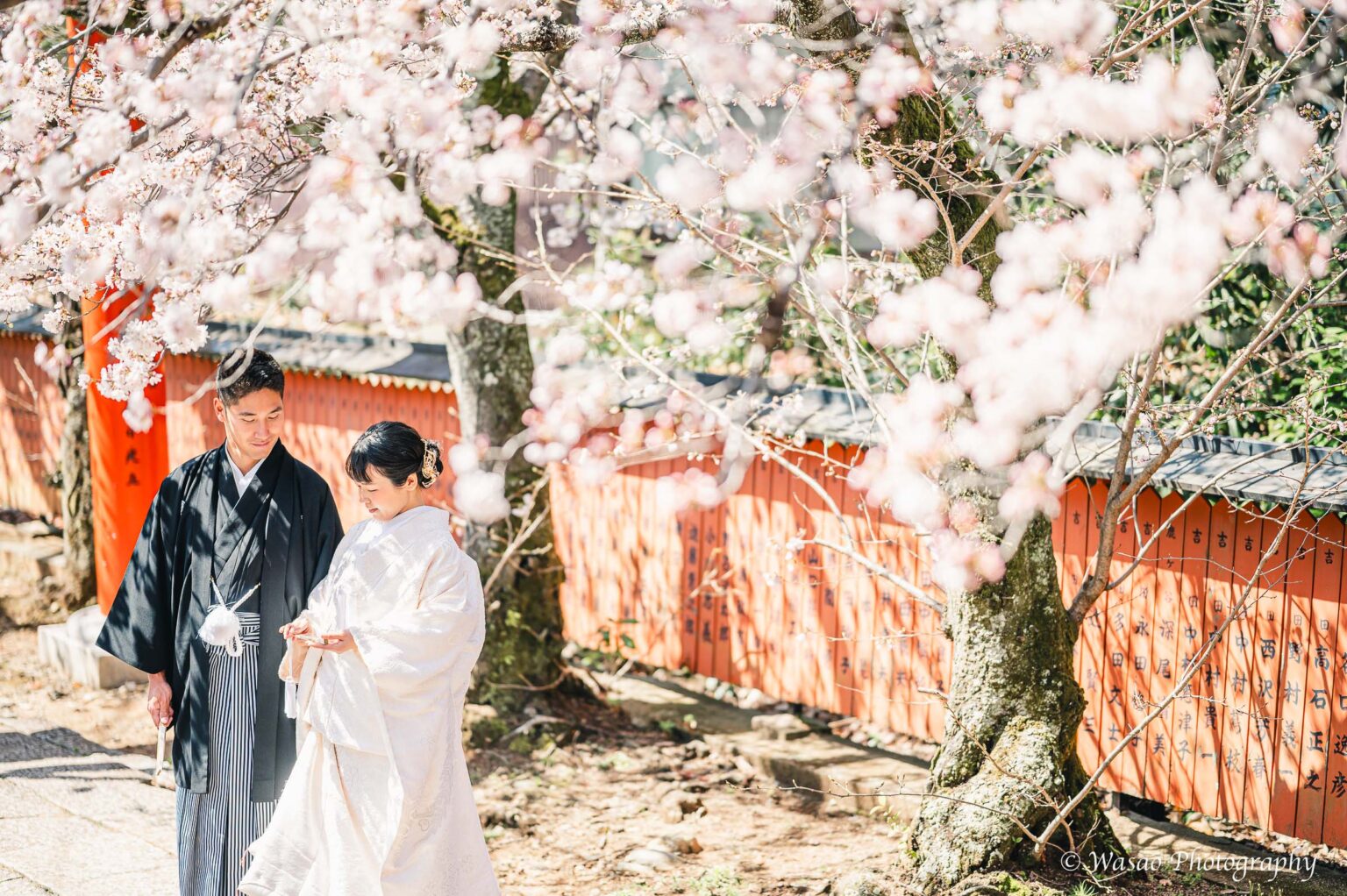 和装前撮り　竹中稲荷神社
