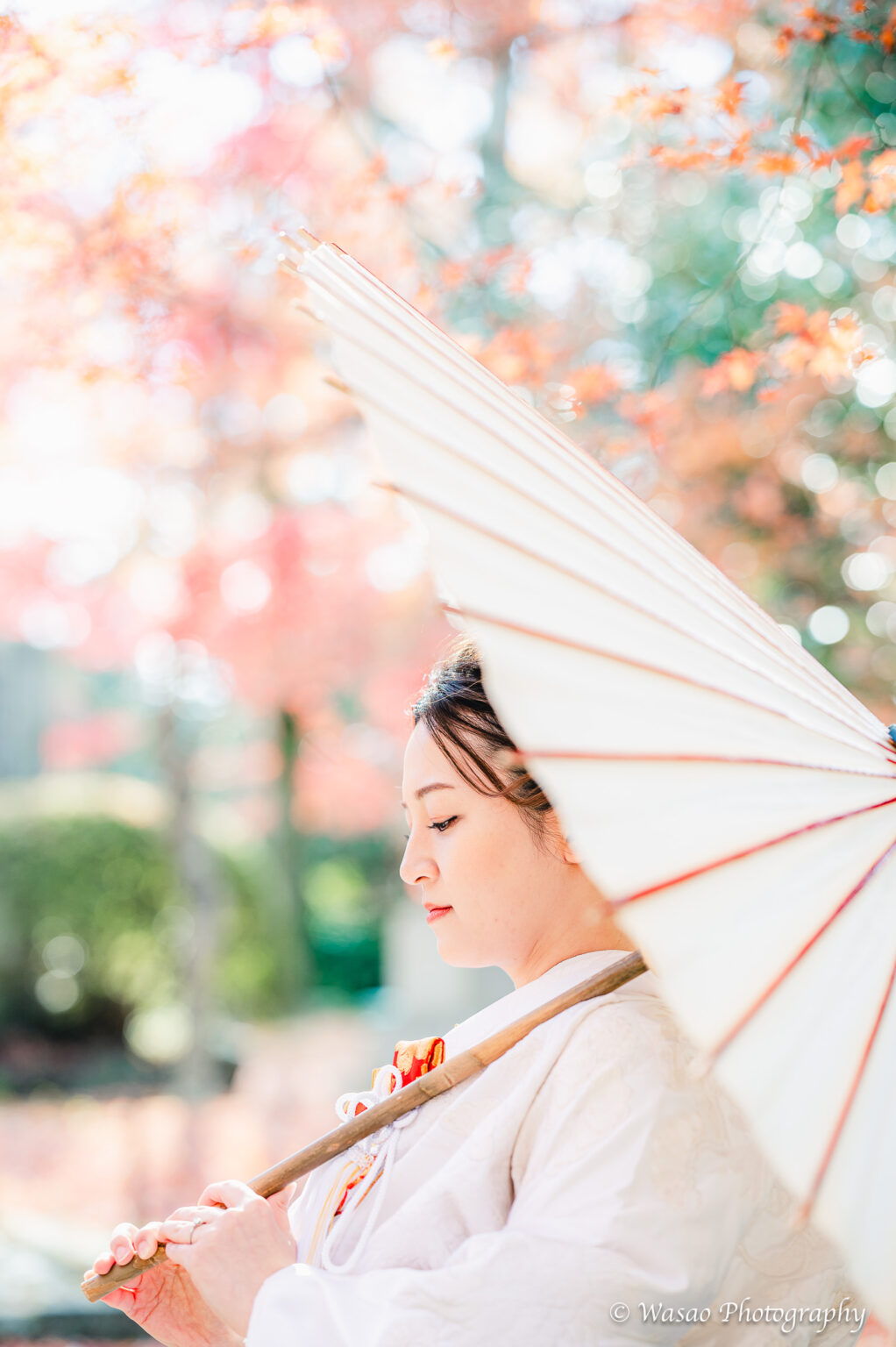 和装前撮り　真如堂