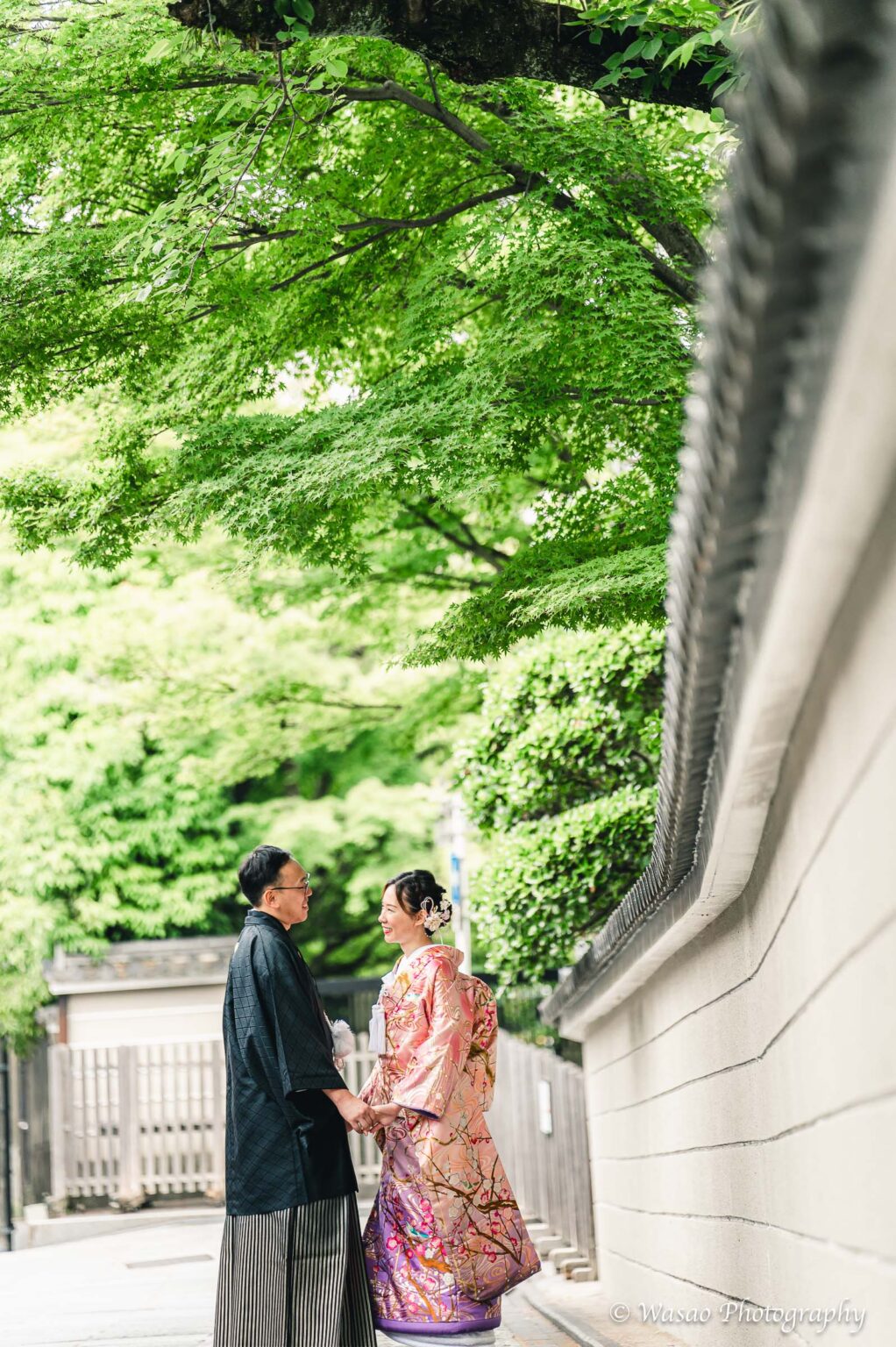 和装前撮り　ねねの道周辺