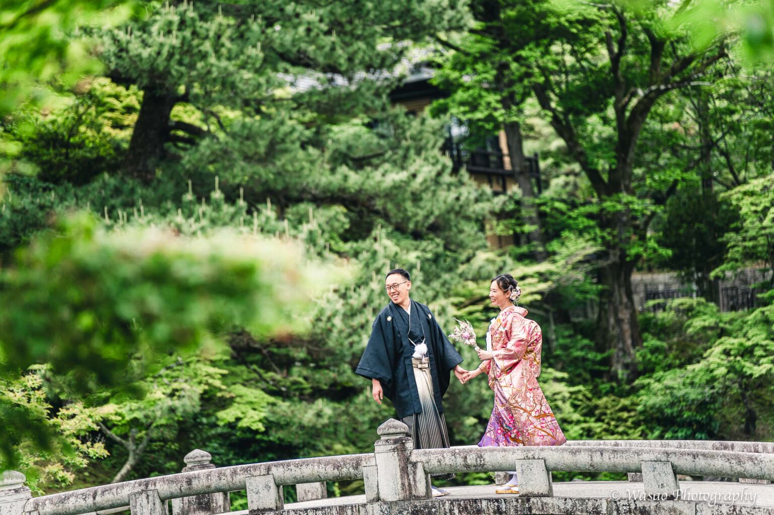 和装前撮り　円山公園