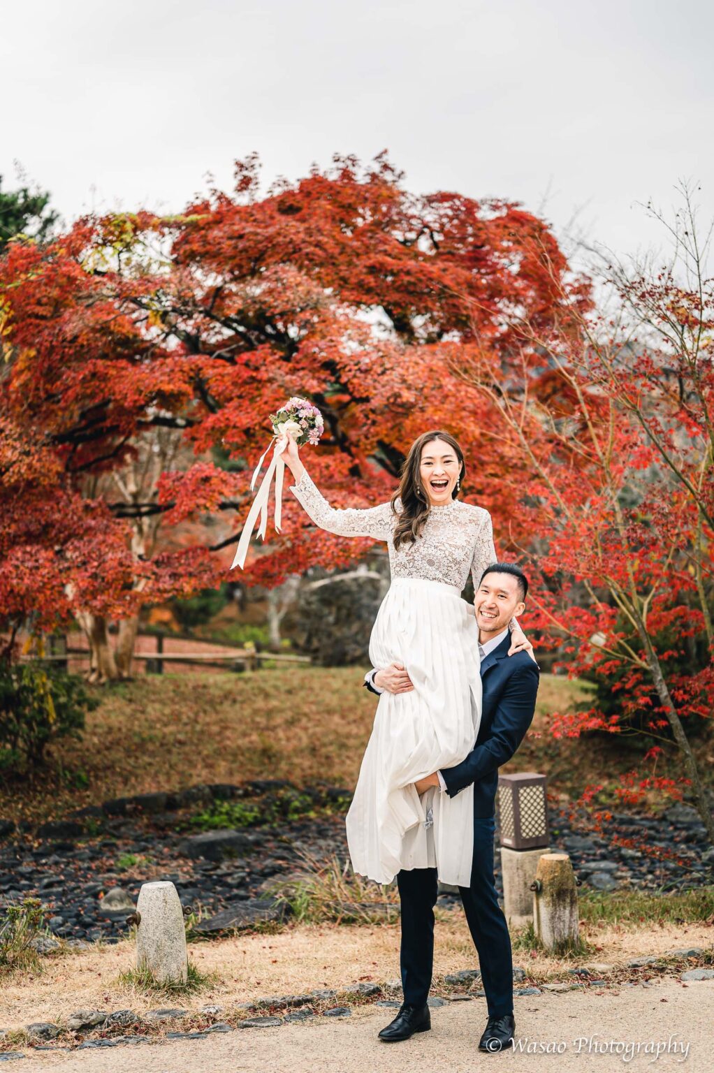 洋装前撮り　円山公園