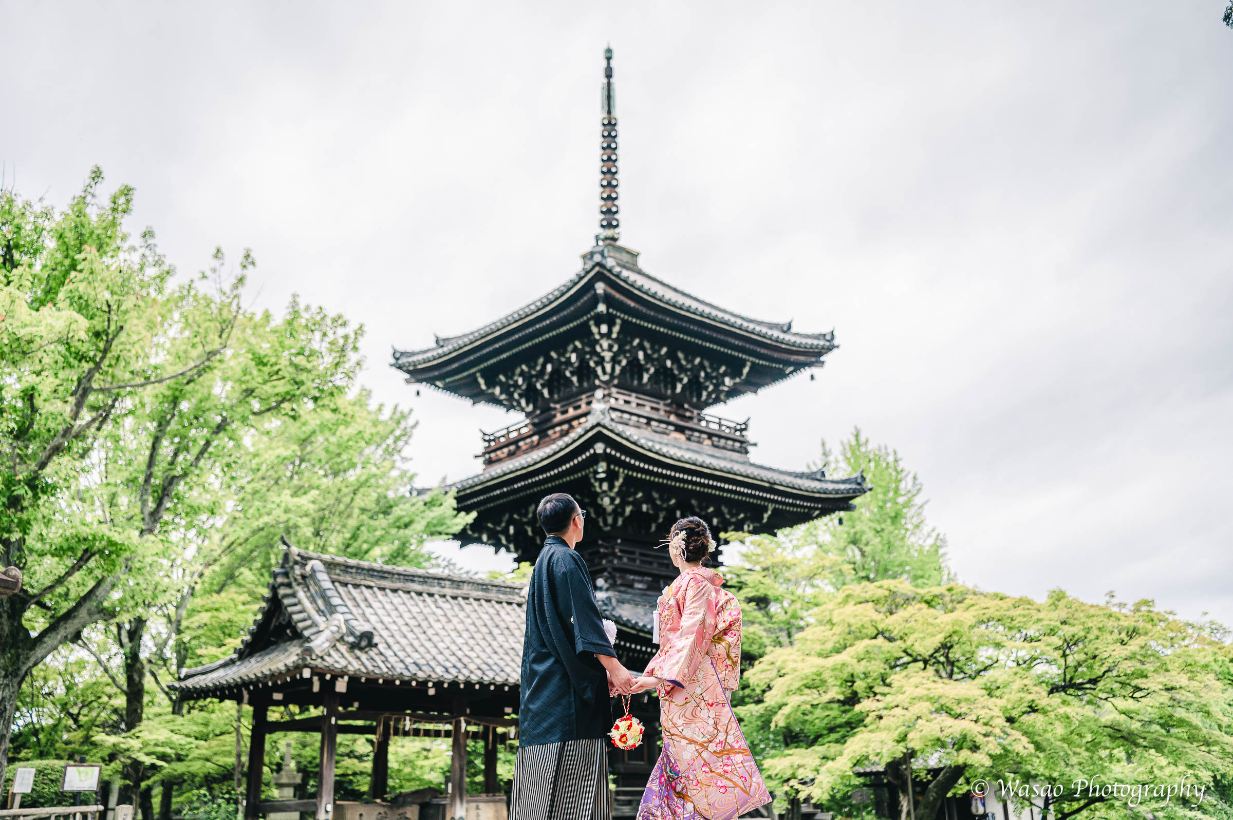 和装前撮り 真如堂