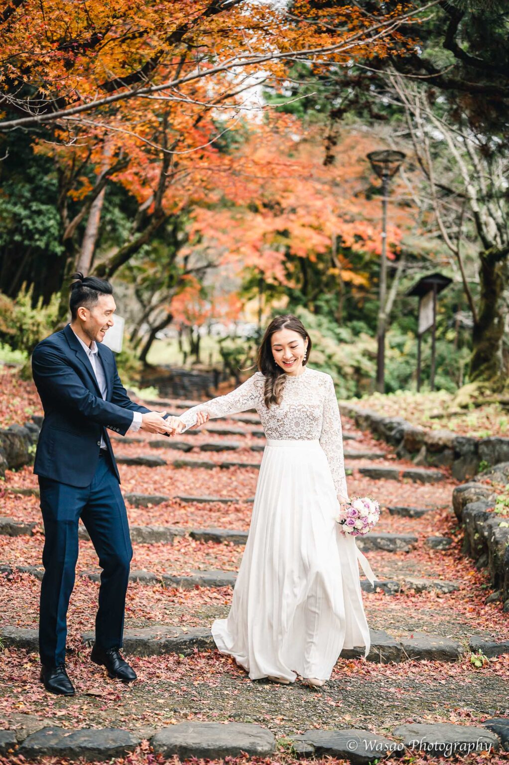 洋装前撮り　円山公園
