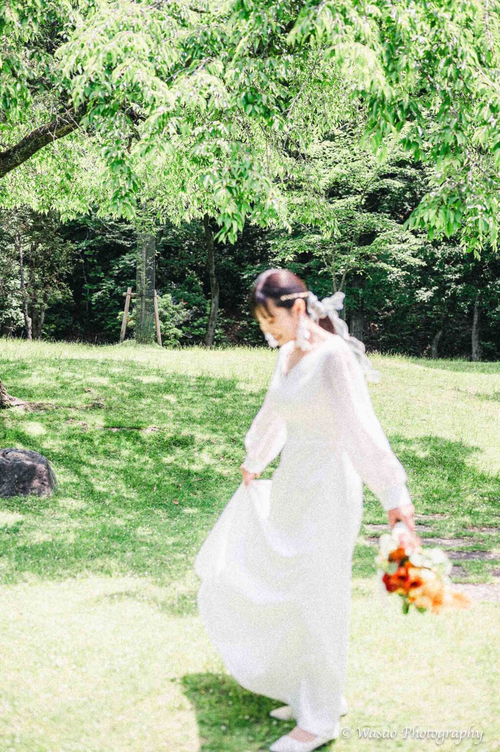 洋装前撮り　宝ヶ池公園