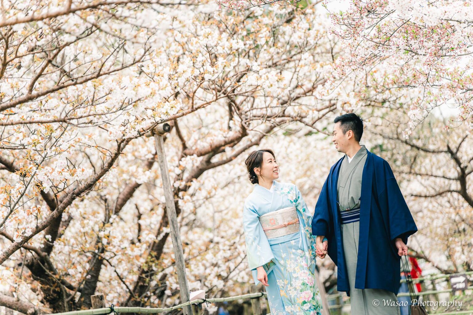 京都着物　仁和寺