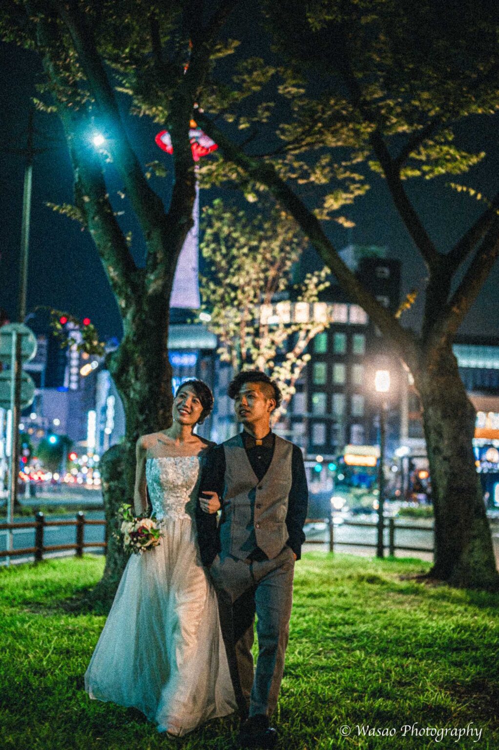 洋装前撮り　京都　京都タワー