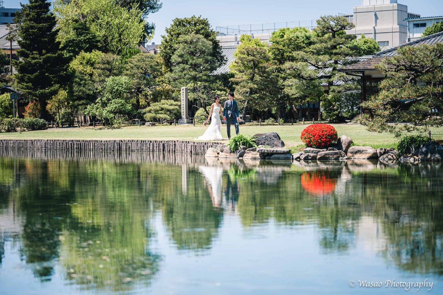 洋装前撮り　渉成園