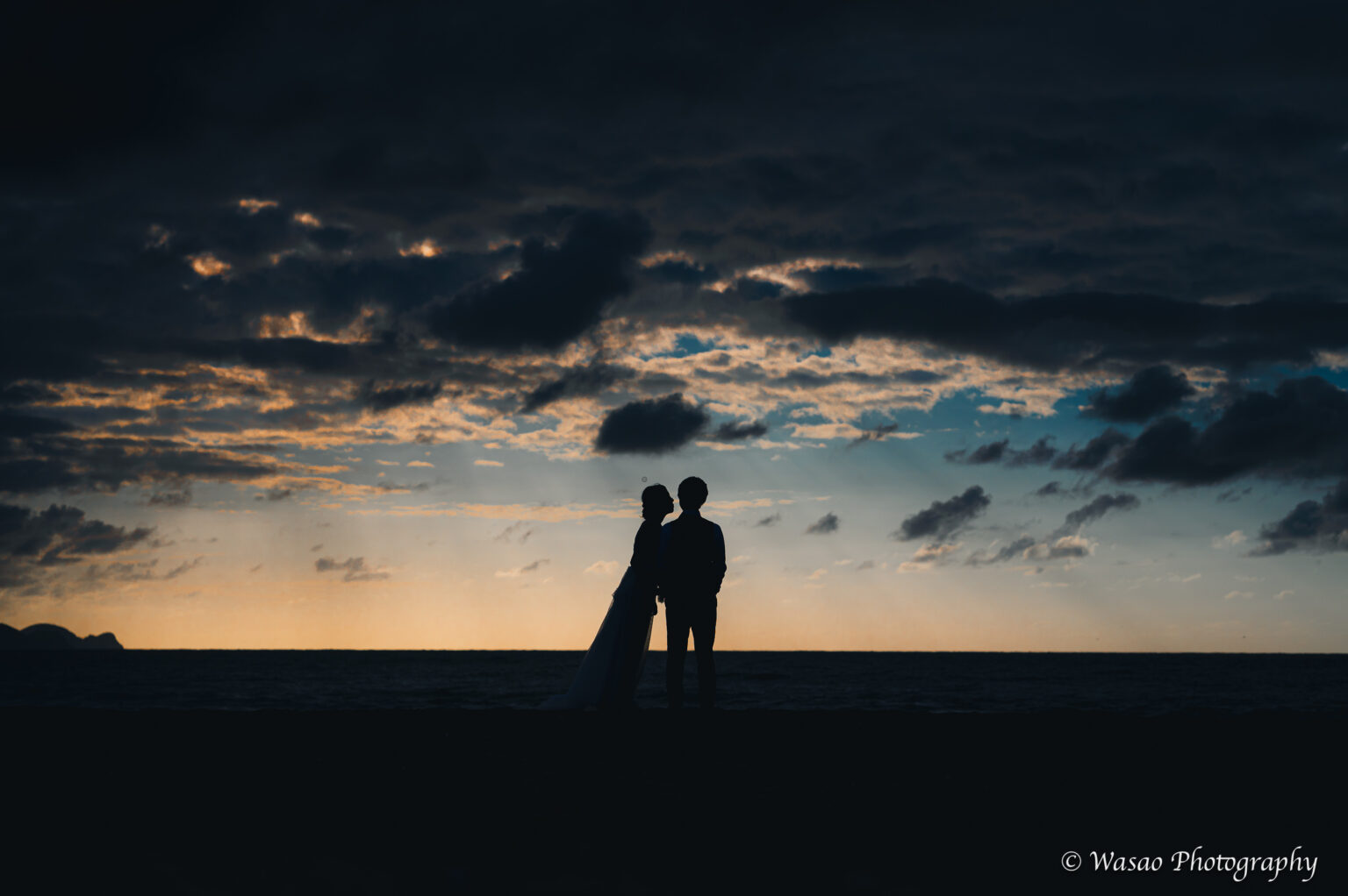 洋装前撮り　夕日ヶ浦