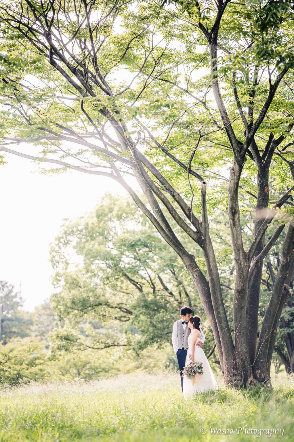 洋装前撮り　鶴見緑地公園