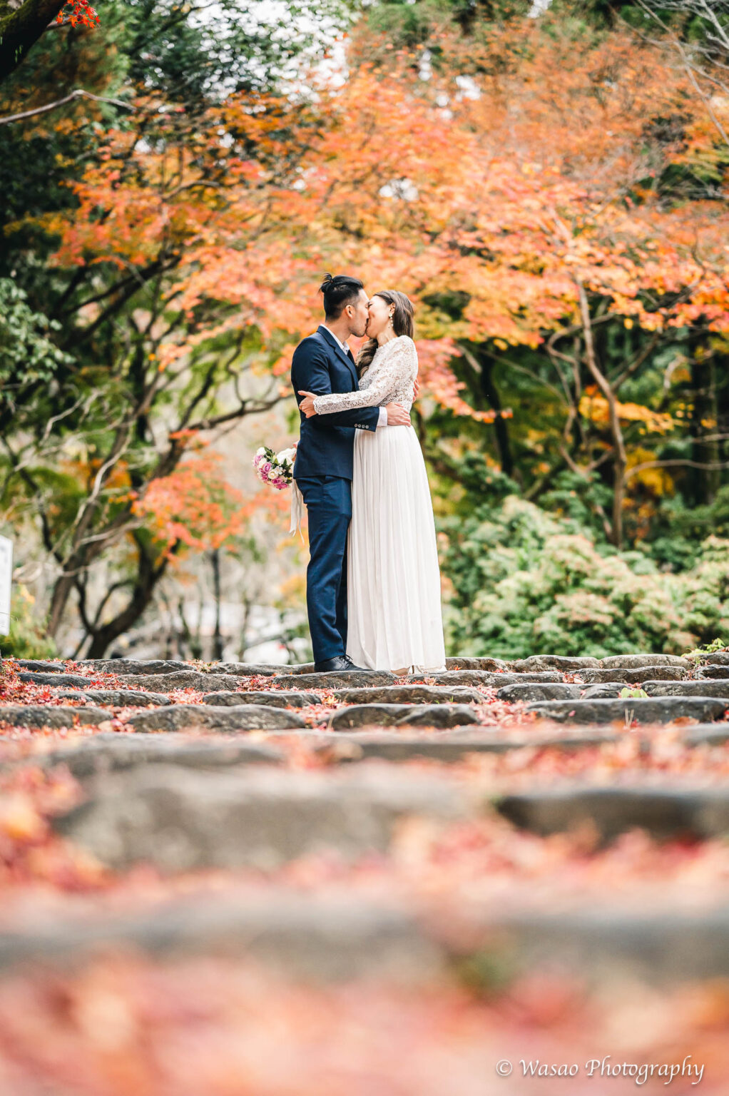 洋装前撮り　円山公園