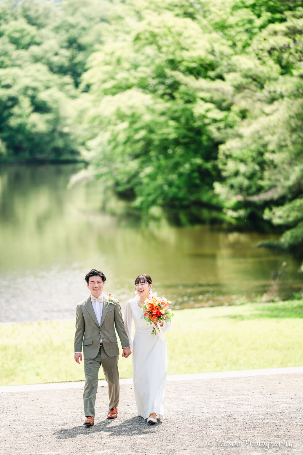 洋装前撮り　宝ヶ池公園