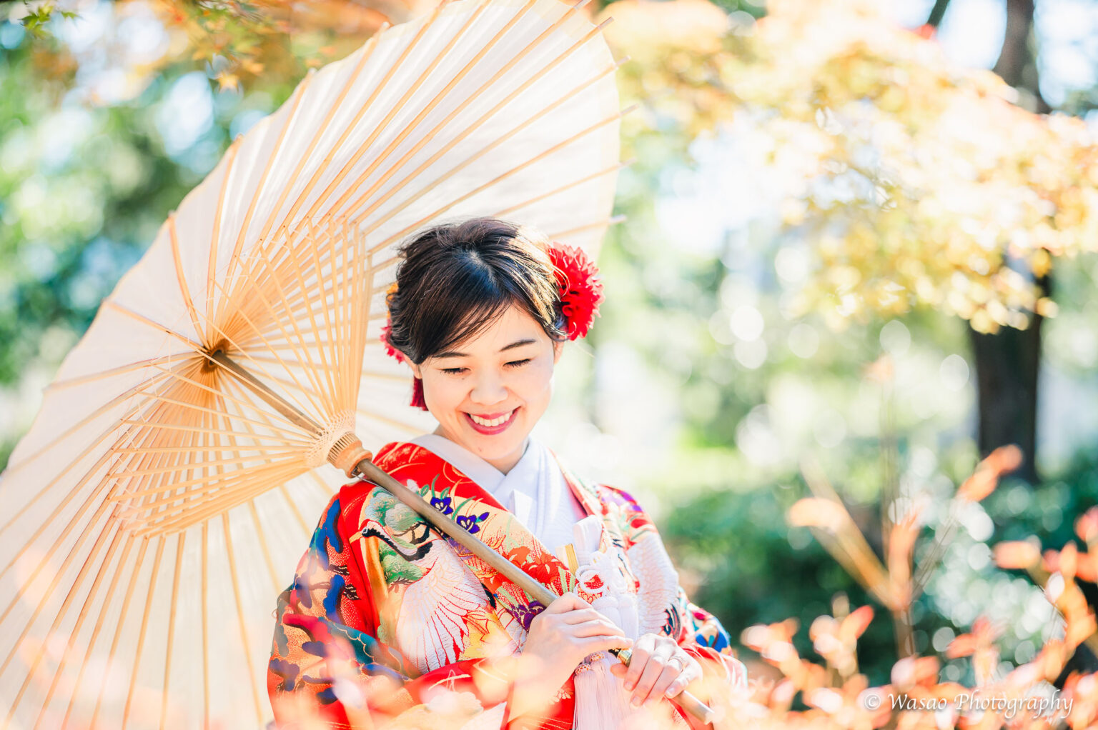 和装前撮り　円山公園