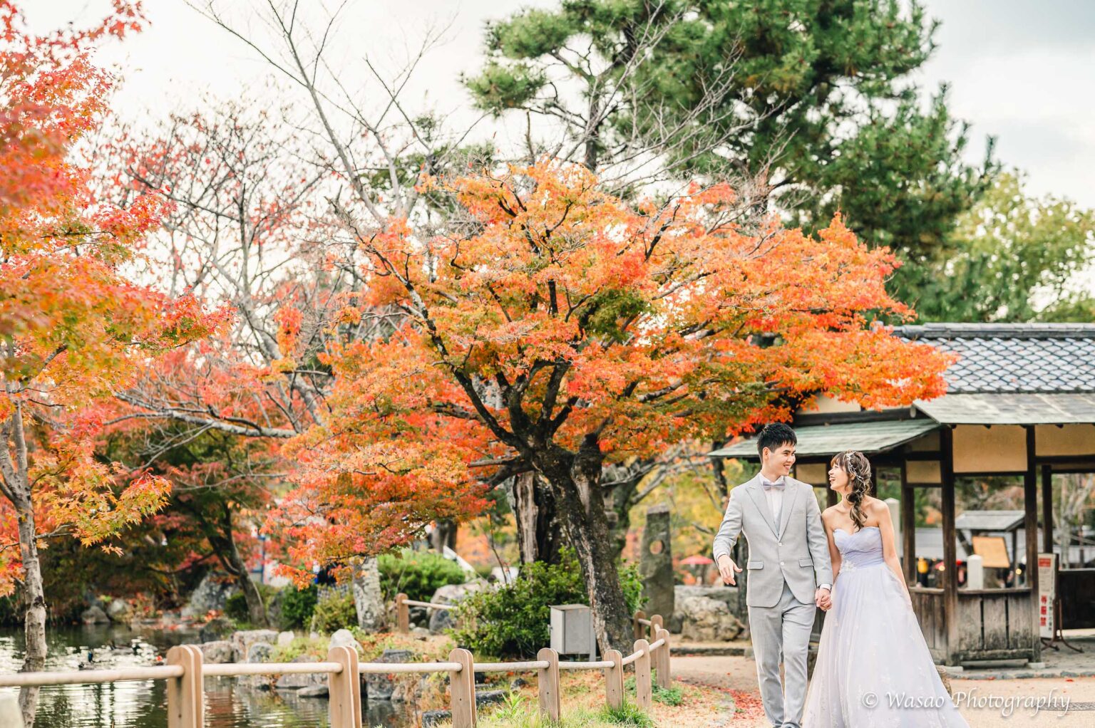 洋装前撮り　円山公園