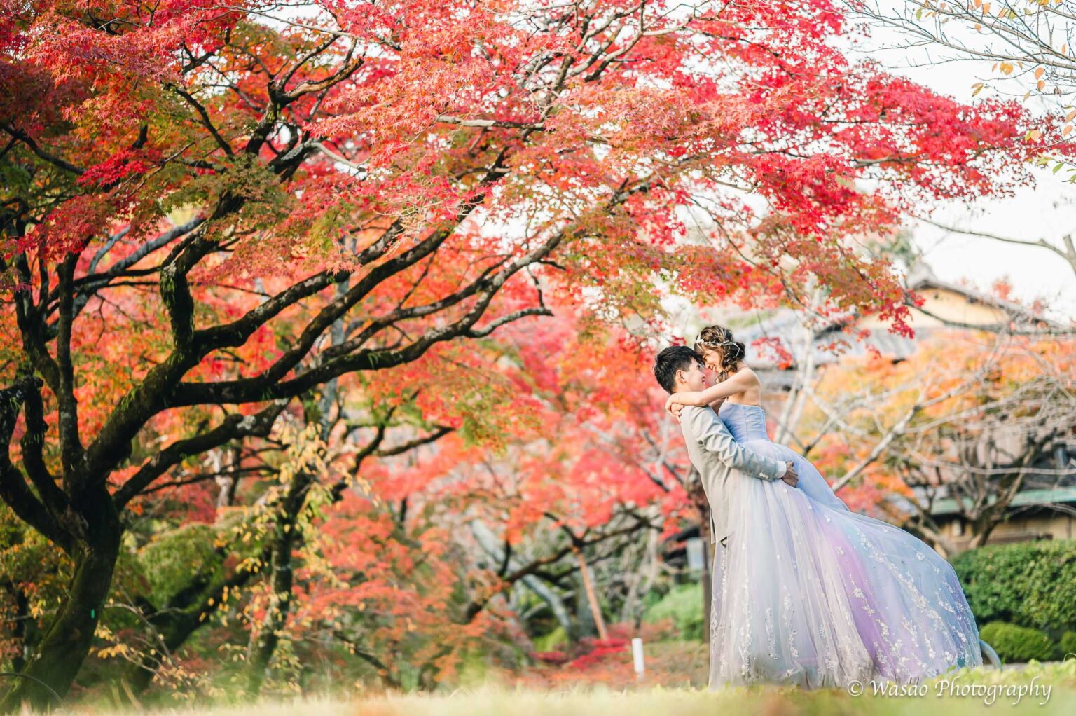 洋装前撮り　円山公園