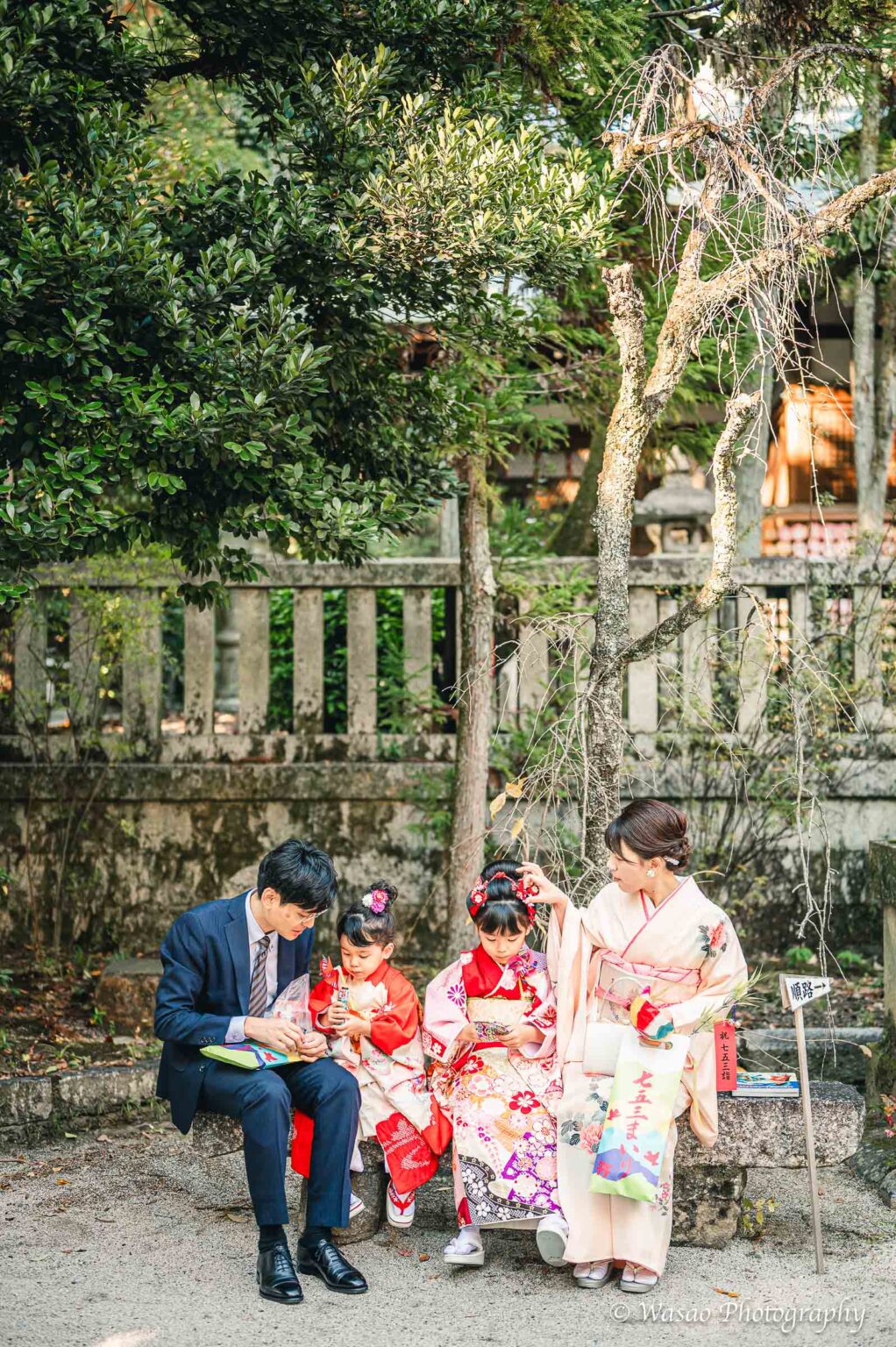 京都七五三：岡崎神社