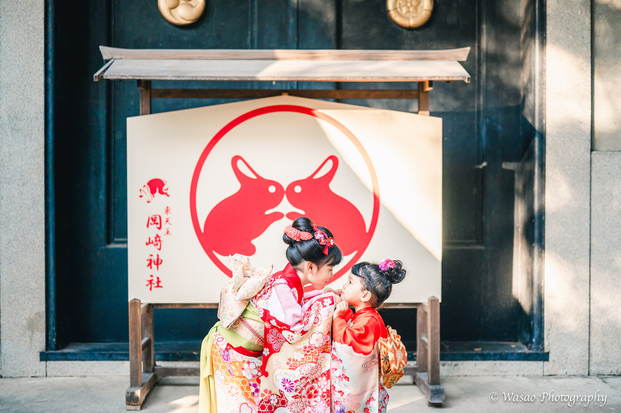 京都七五三：岡崎神社