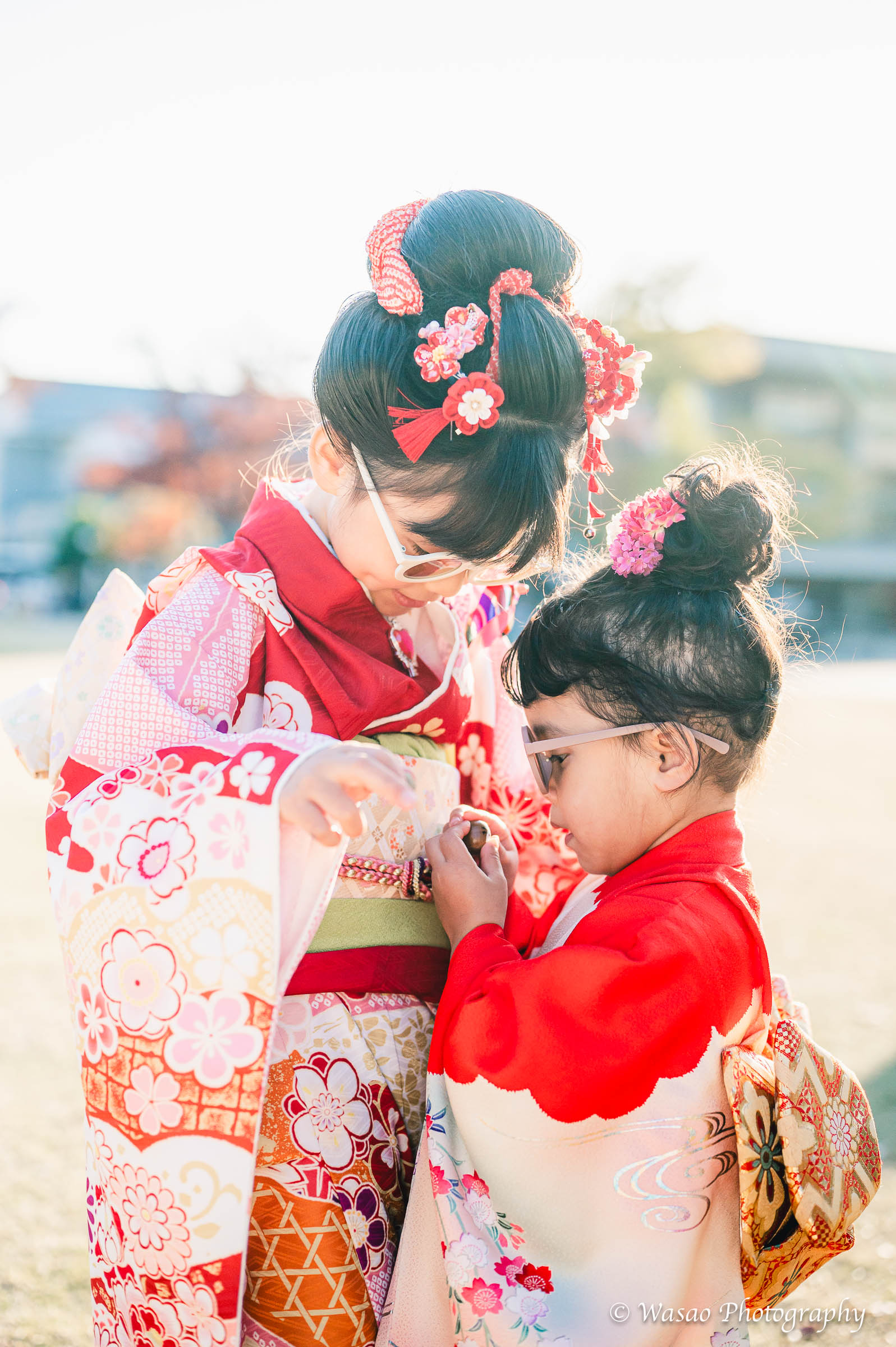 京都七五三：岡崎神社