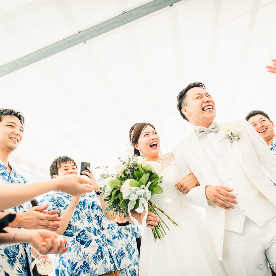 沖縄結婚式：瀬長島ウミカジテラス