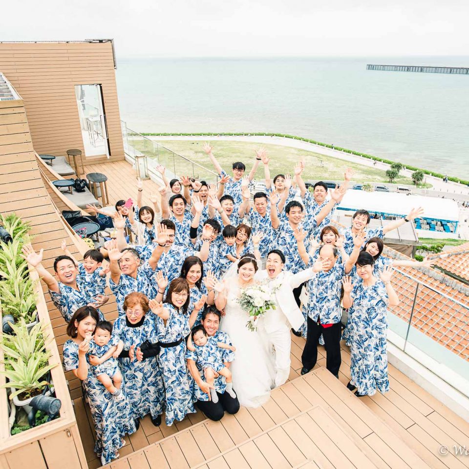 沖縄結婚式：瀬長島ウミカジテラス
