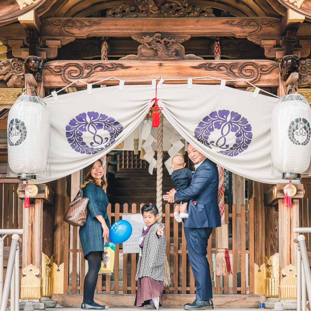 滋賀七五三：立木神社